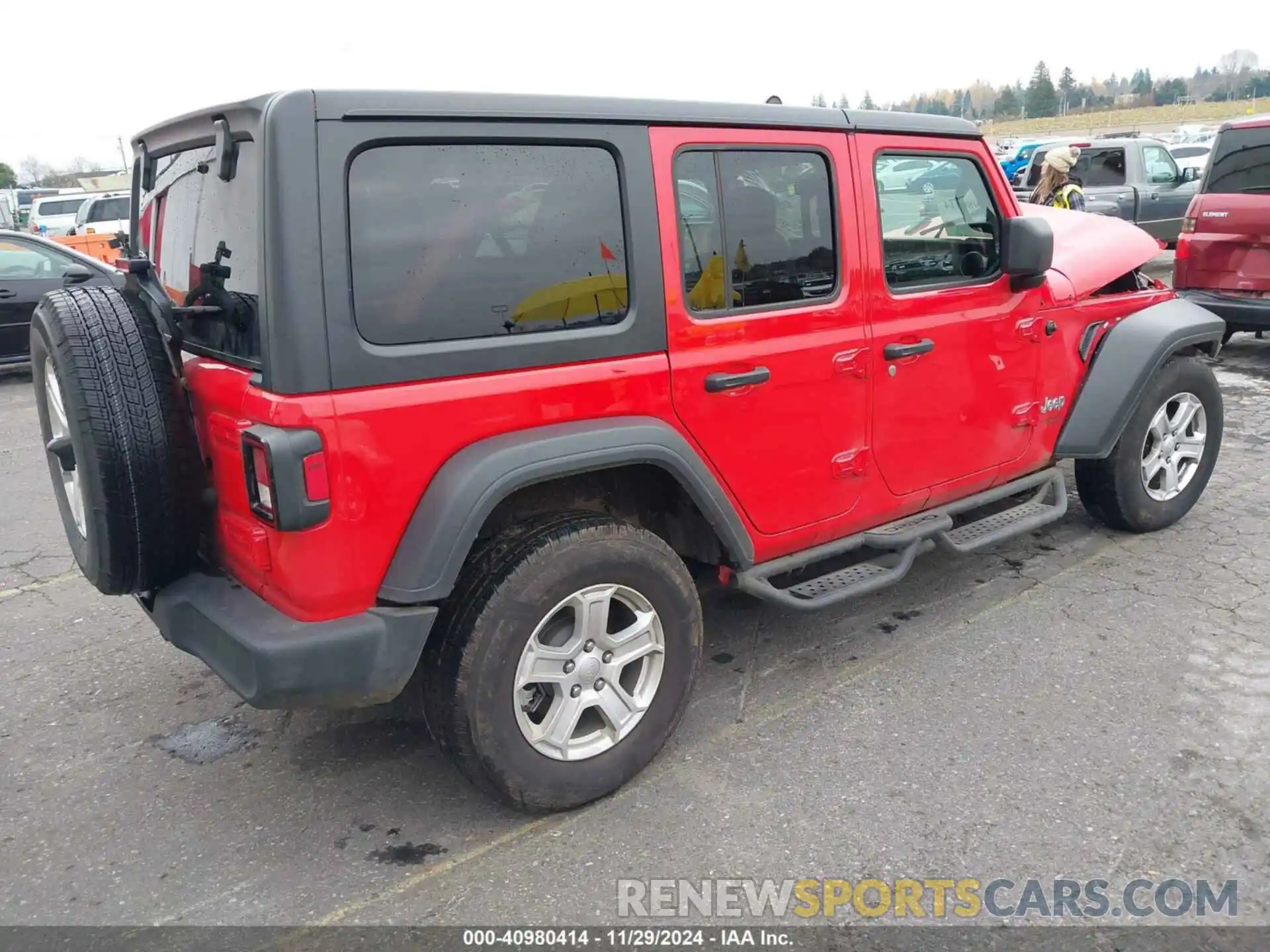 4 Photograph of a damaged car 1C4HJXDN1MW531032 JEEP WRANGLER UNLIMITED 2021