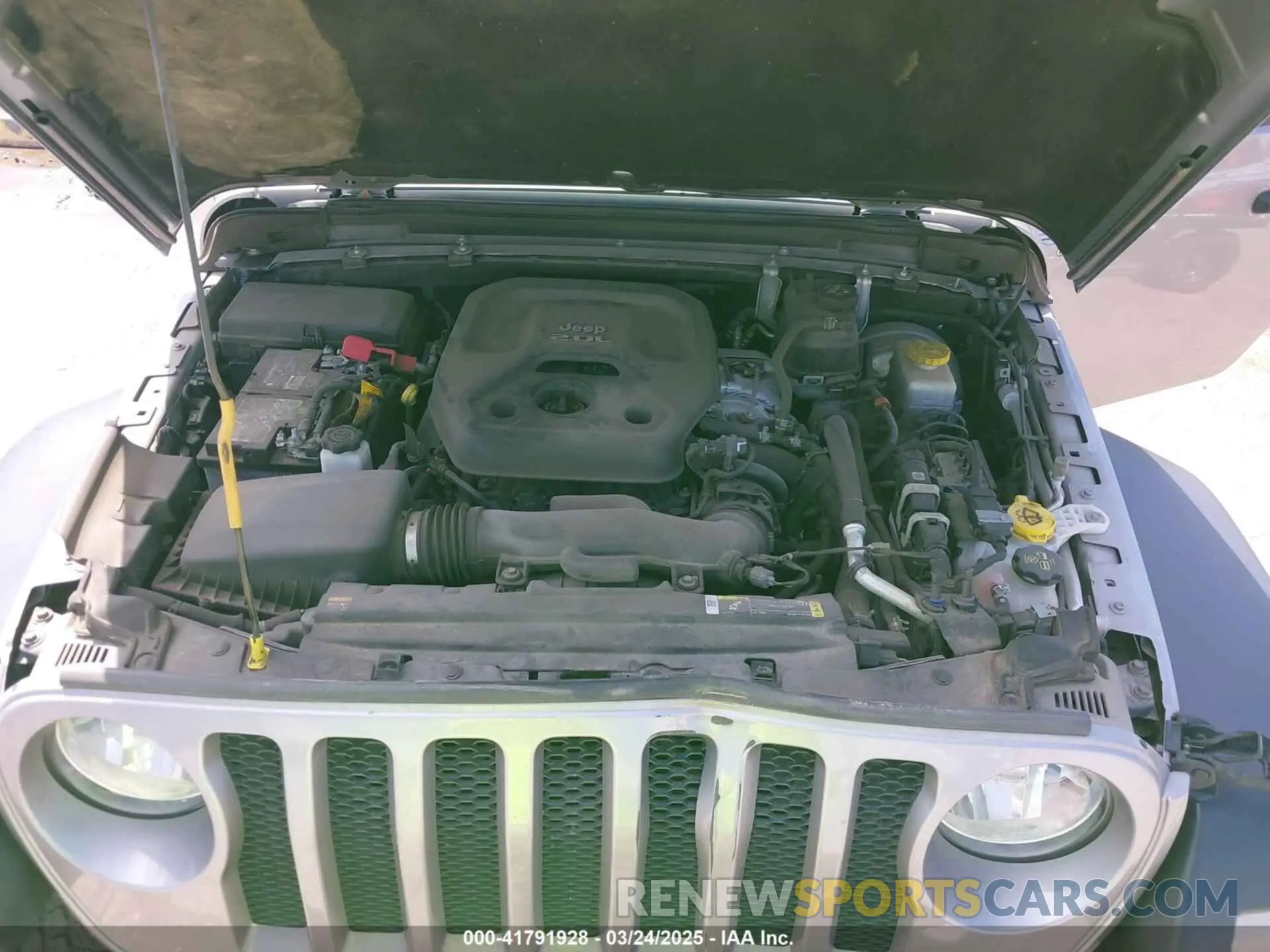 10 Photograph of a damaged car 1C4HJXDN1MW616467 JEEP WRANGLER UNLIMITED 2021