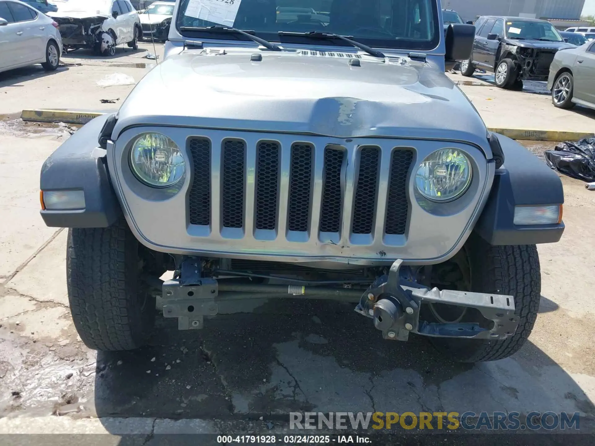 11 Photograph of a damaged car 1C4HJXDN1MW616467 JEEP WRANGLER UNLIMITED 2021