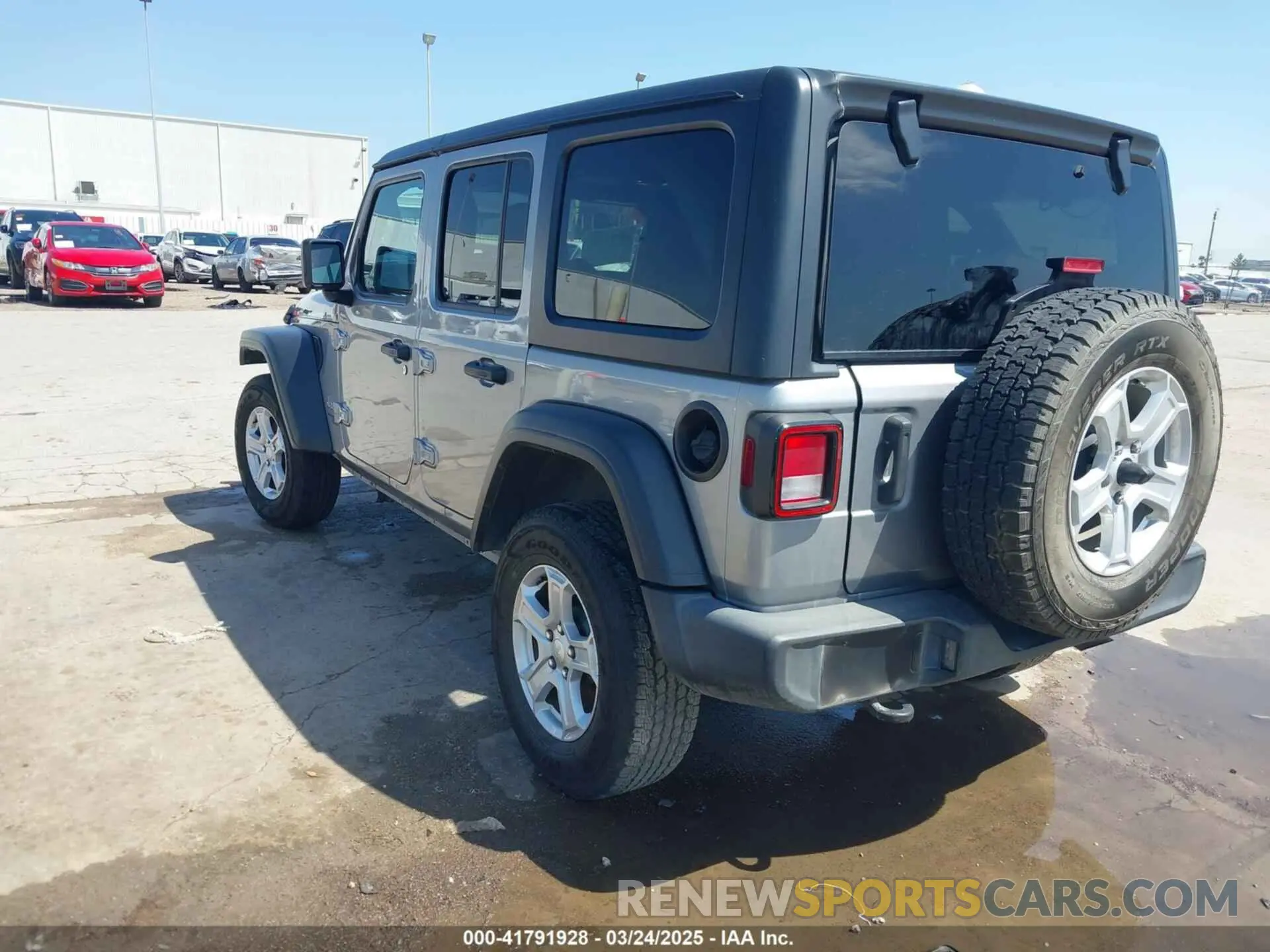 3 Photograph of a damaged car 1C4HJXDN1MW616467 JEEP WRANGLER UNLIMITED 2021
