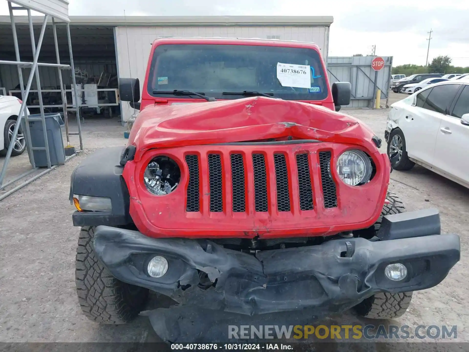 12 Photograph of a damaged car 1C4HJXDN1MW630837 JEEP WRANGLER UNLIMITED 2021