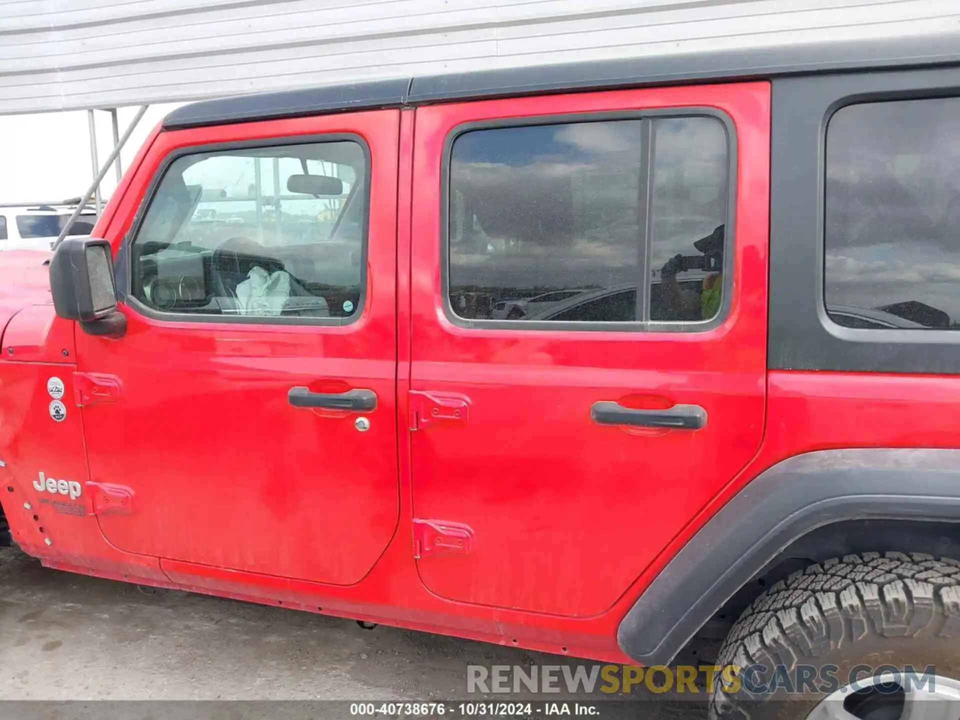 14 Photograph of a damaged car 1C4HJXDN1MW630837 JEEP WRANGLER UNLIMITED 2021