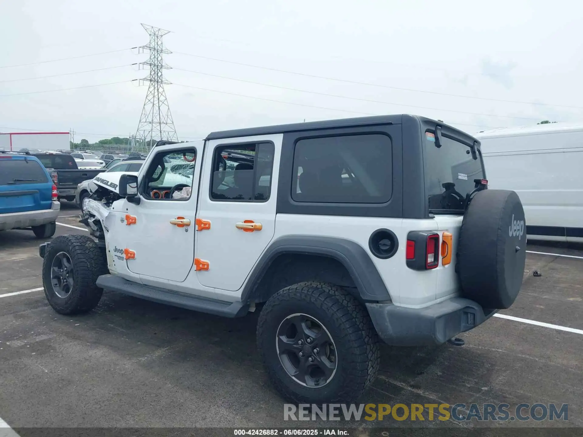 13 Photograph of a damaged car 1C4HJXDN1MW648061 JEEP WRANGLER UNLIMITED 2021