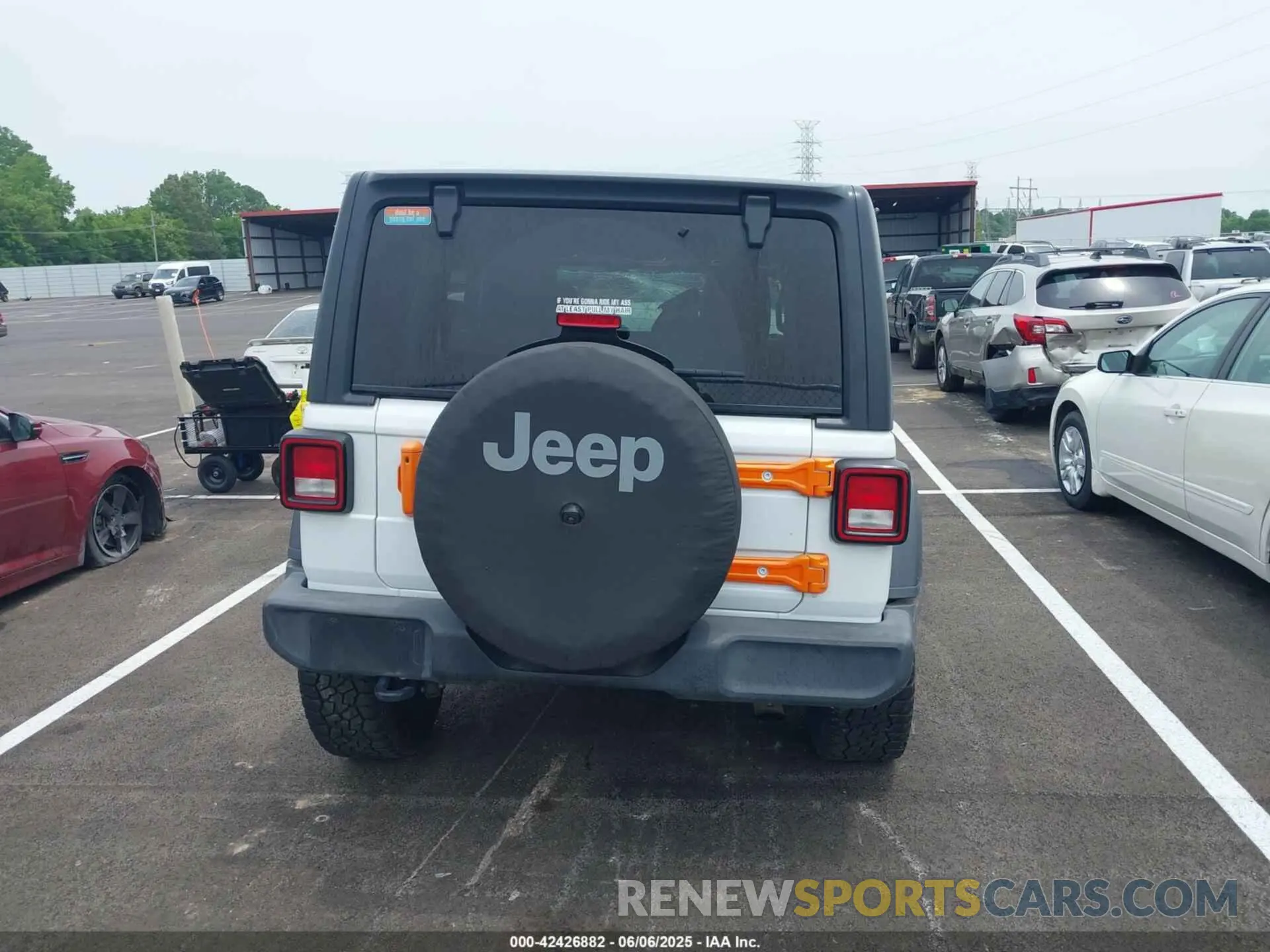 15 Photograph of a damaged car 1C4HJXDN1MW648061 JEEP WRANGLER UNLIMITED 2021