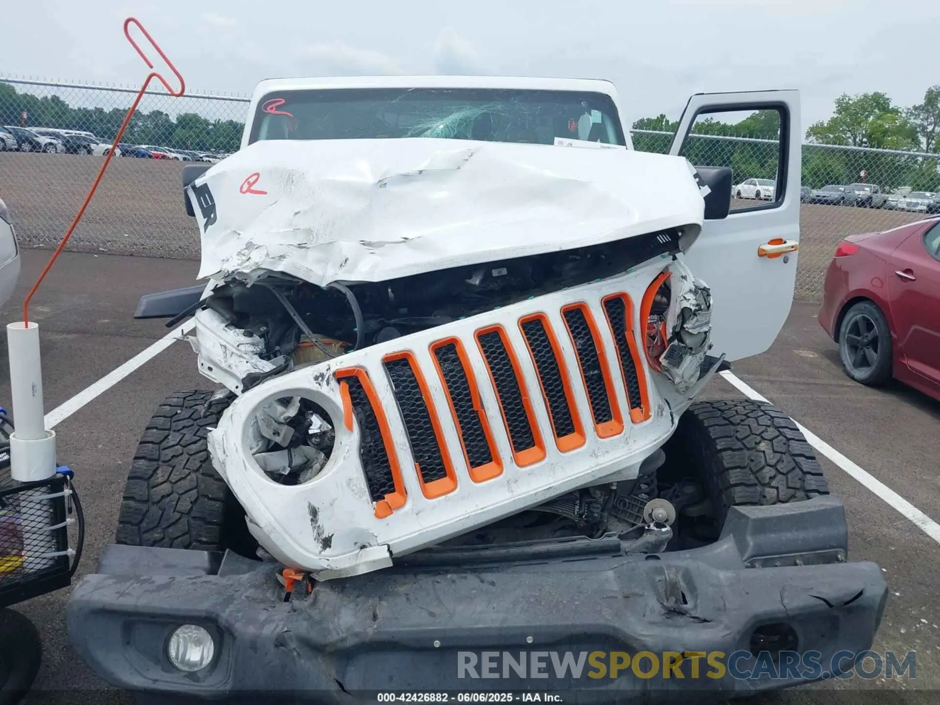 6 Photograph of a damaged car 1C4HJXDN1MW648061 JEEP WRANGLER UNLIMITED 2021