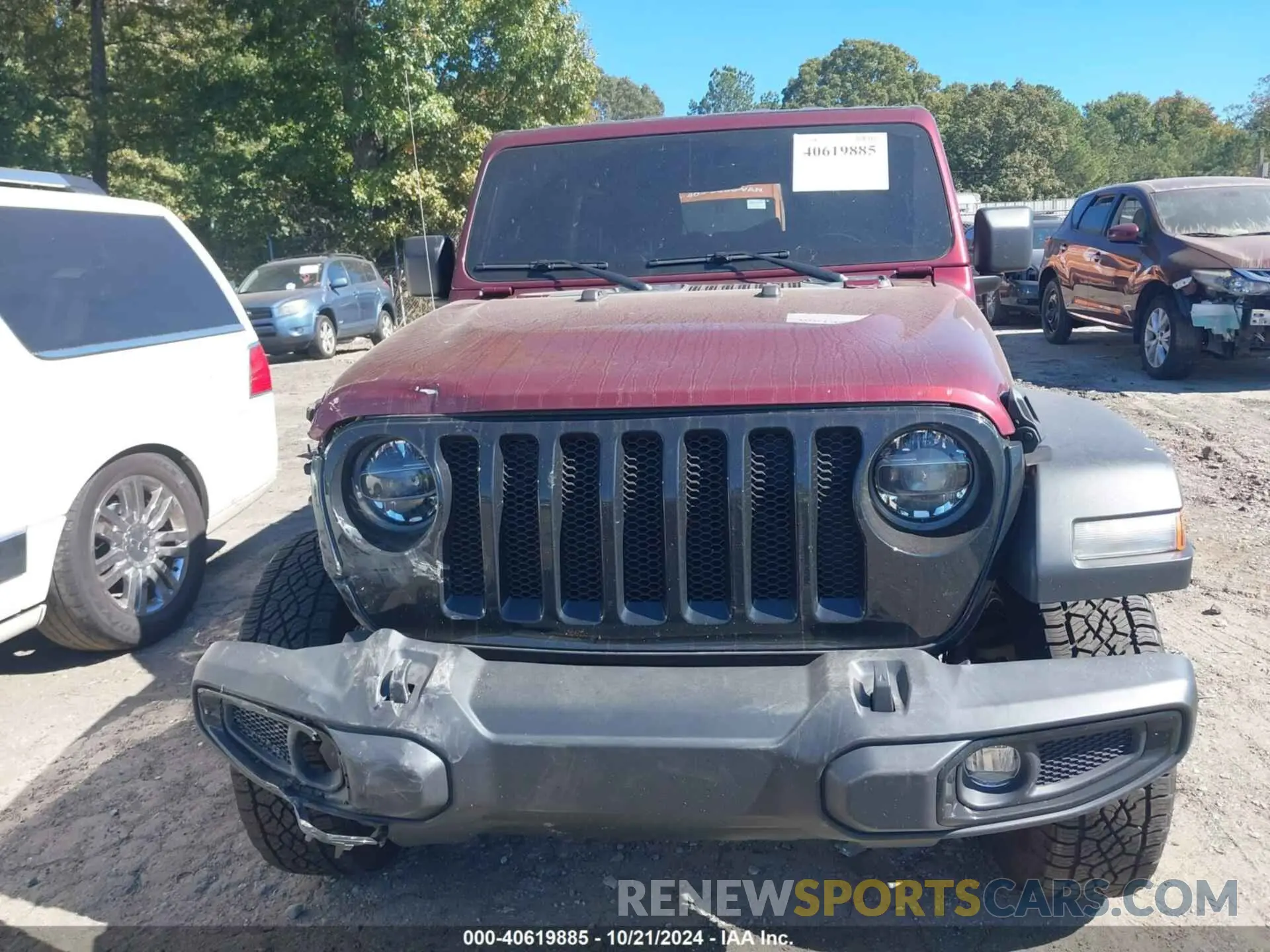12 Photograph of a damaged car 1C4HJXDN1MW650554 JEEP WRANGLER UNLIMITED 2021