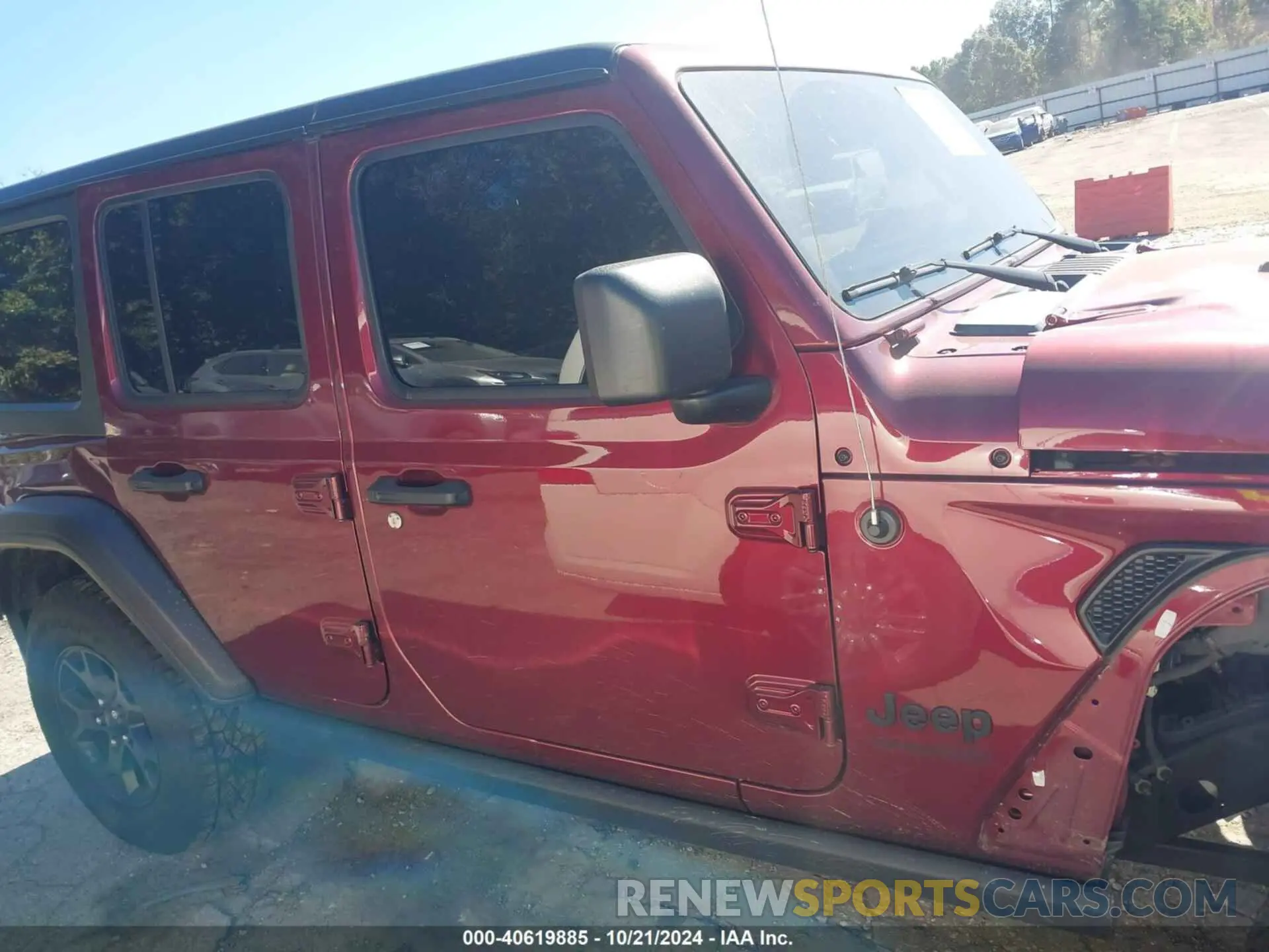 13 Photograph of a damaged car 1C4HJXDN1MW650554 JEEP WRANGLER UNLIMITED 2021