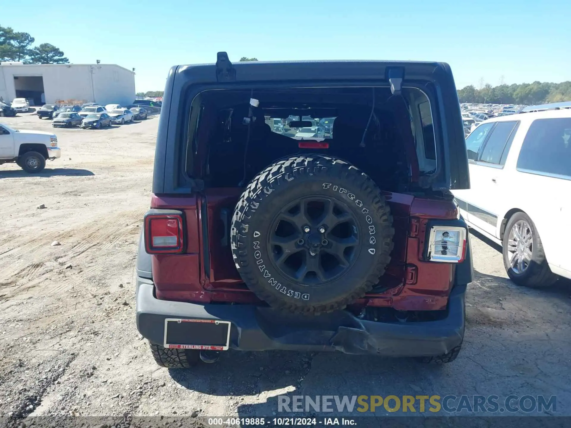 16 Photograph of a damaged car 1C4HJXDN1MW650554 JEEP WRANGLER UNLIMITED 2021