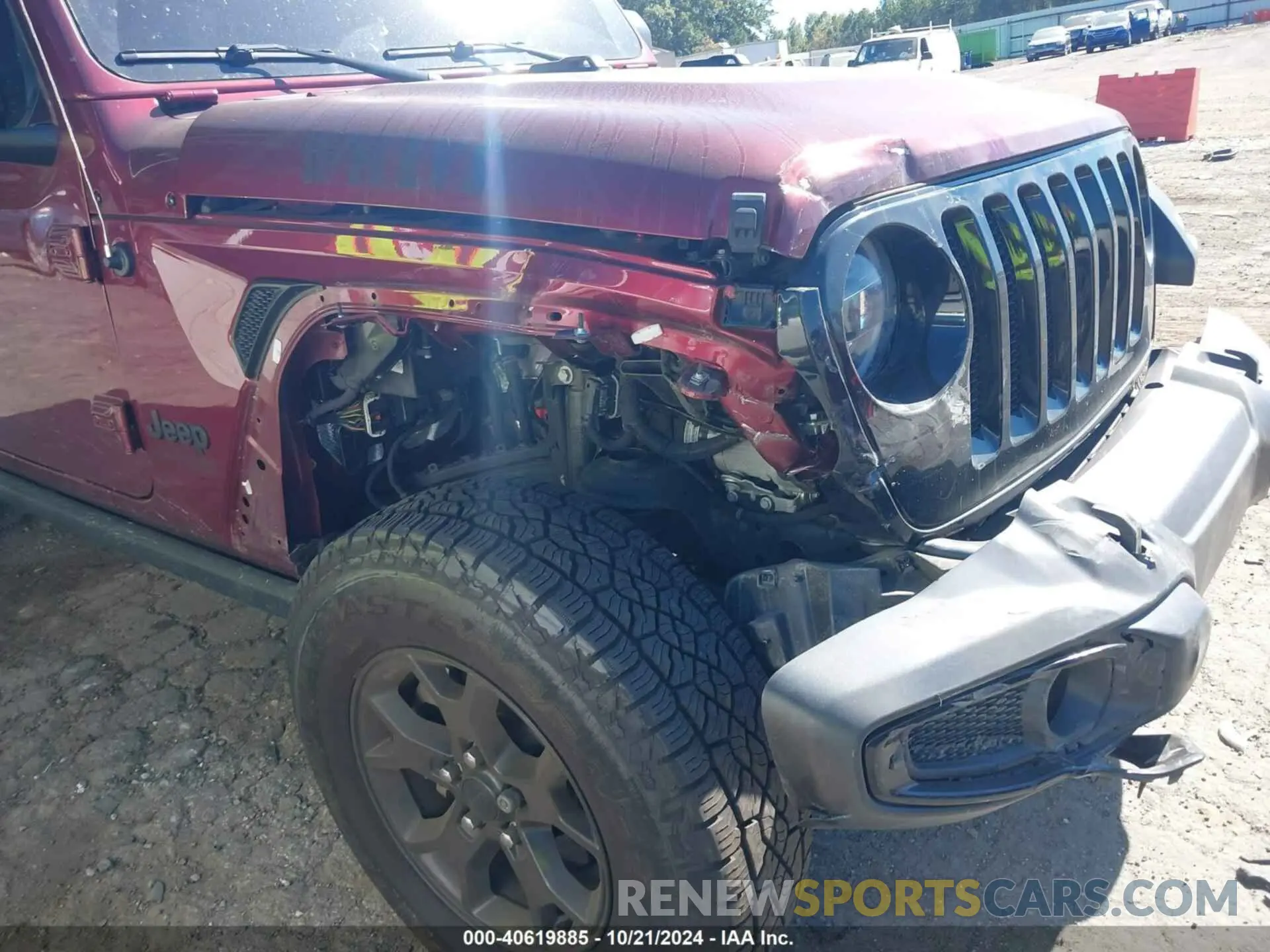 18 Photograph of a damaged car 1C4HJXDN1MW650554 JEEP WRANGLER UNLIMITED 2021