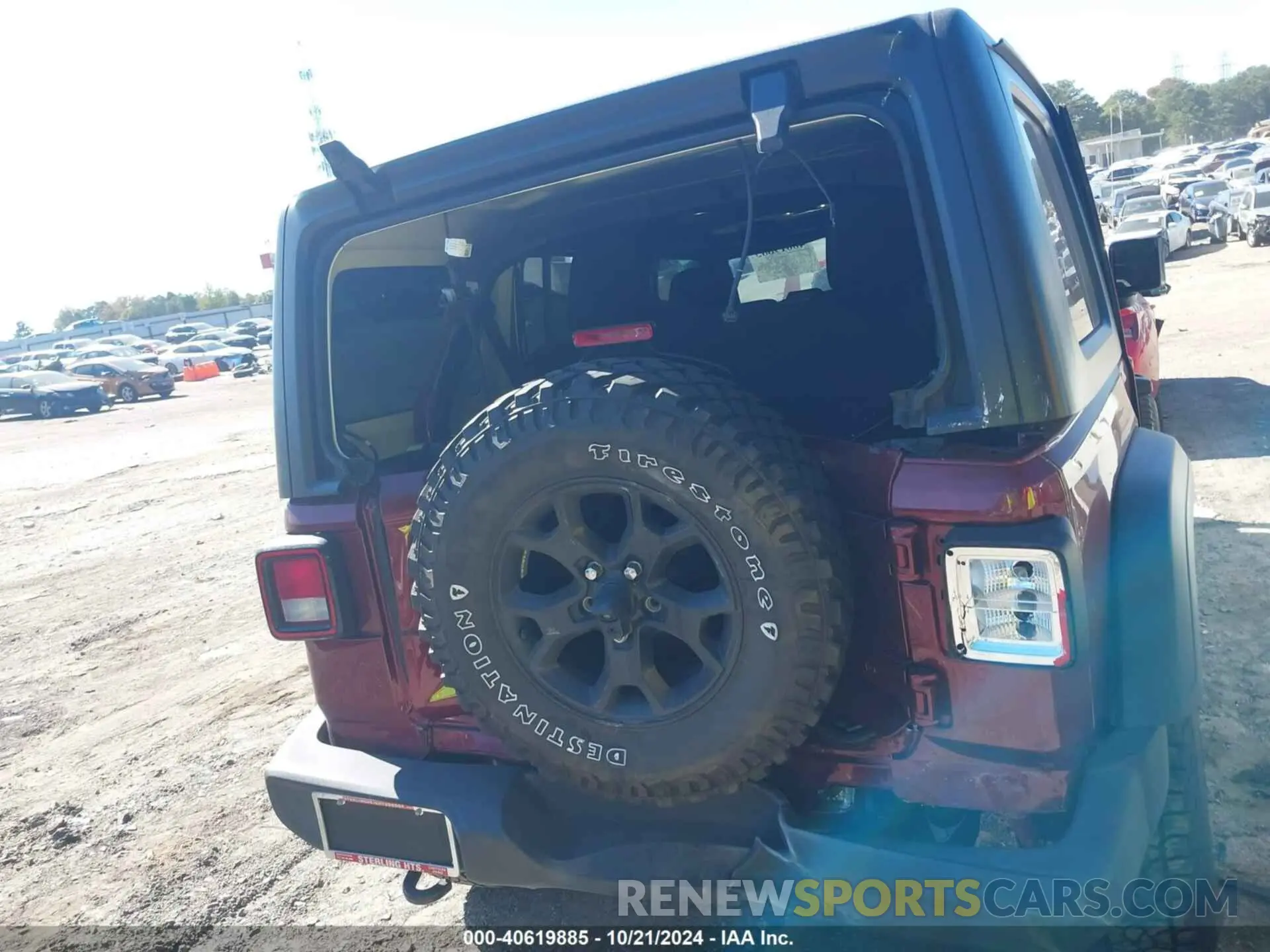 6 Photograph of a damaged car 1C4HJXDN1MW650554 JEEP WRANGLER UNLIMITED 2021