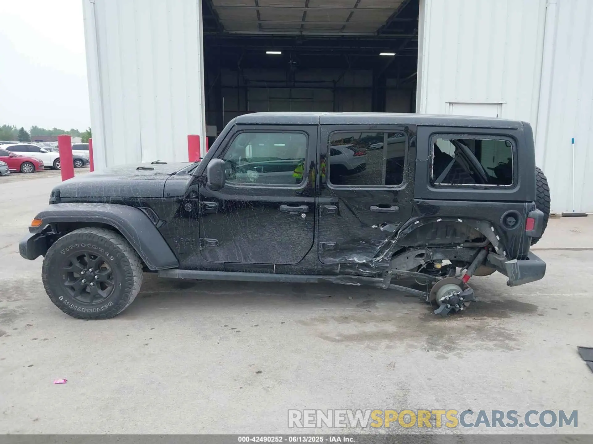 14 Photograph of a damaged car 1C4HJXDN1MW660579 JEEP WRANGLER UNLIMITED 2021