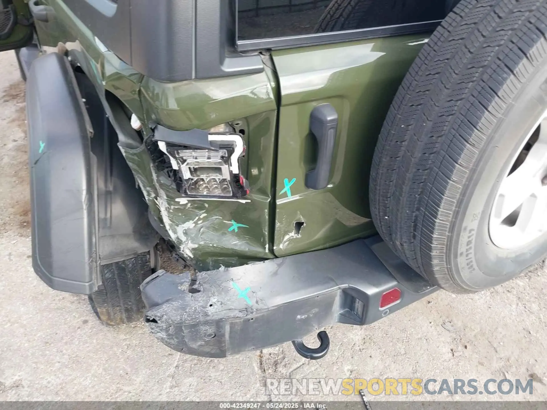 6 Photograph of a damaged car 1C4HJXDN2MW519746 JEEP WRANGLER UNLIMITED 2021