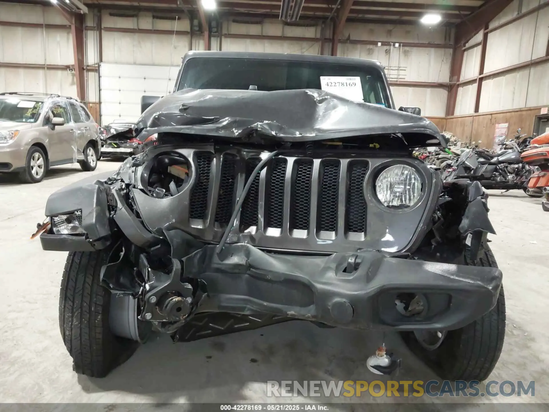 16 Photograph of a damaged car 1C4HJXDN2MW701625 JEEP WRANGLER UNLIMITED 2021