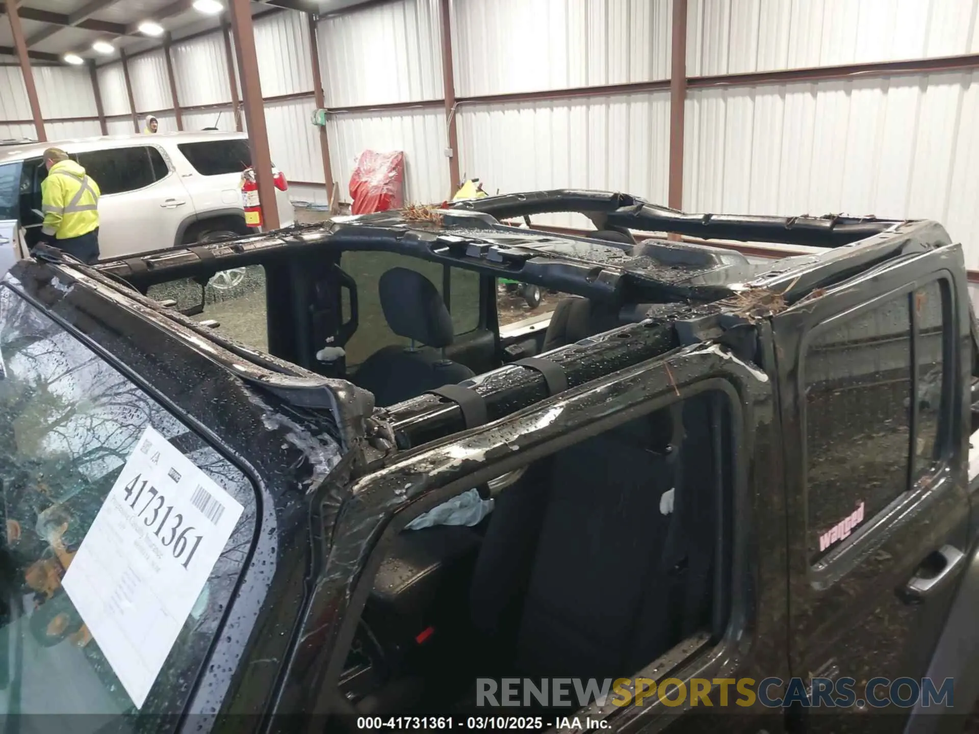 6 Photograph of a damaged car 1C4HJXDN2MW725181 JEEP WRANGLER UNLIMITED 2021