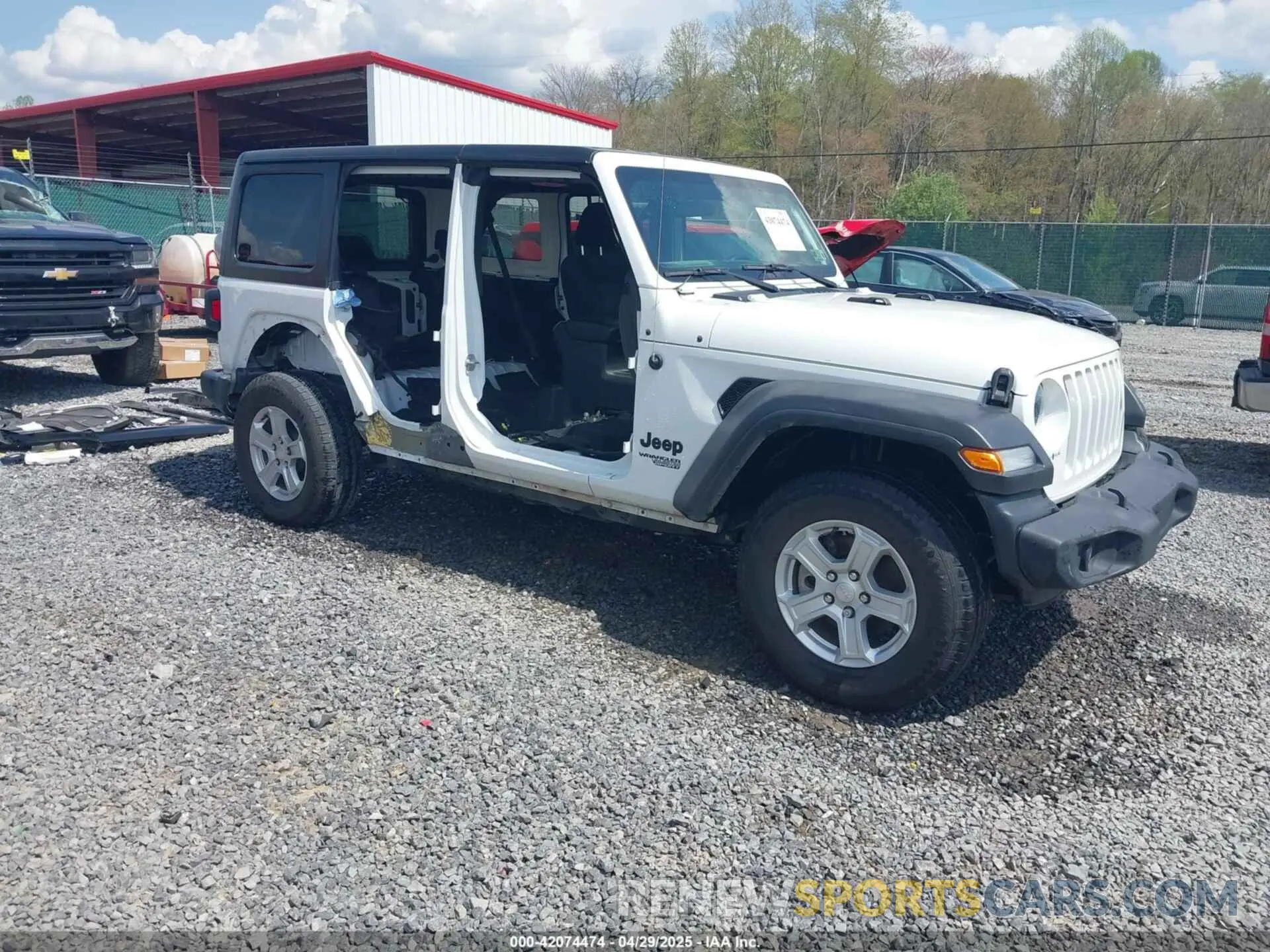 1 Photograph of a damaged car 1C4HJXDN3MW790797 JEEP WRANGLER UNLIMITED 2021