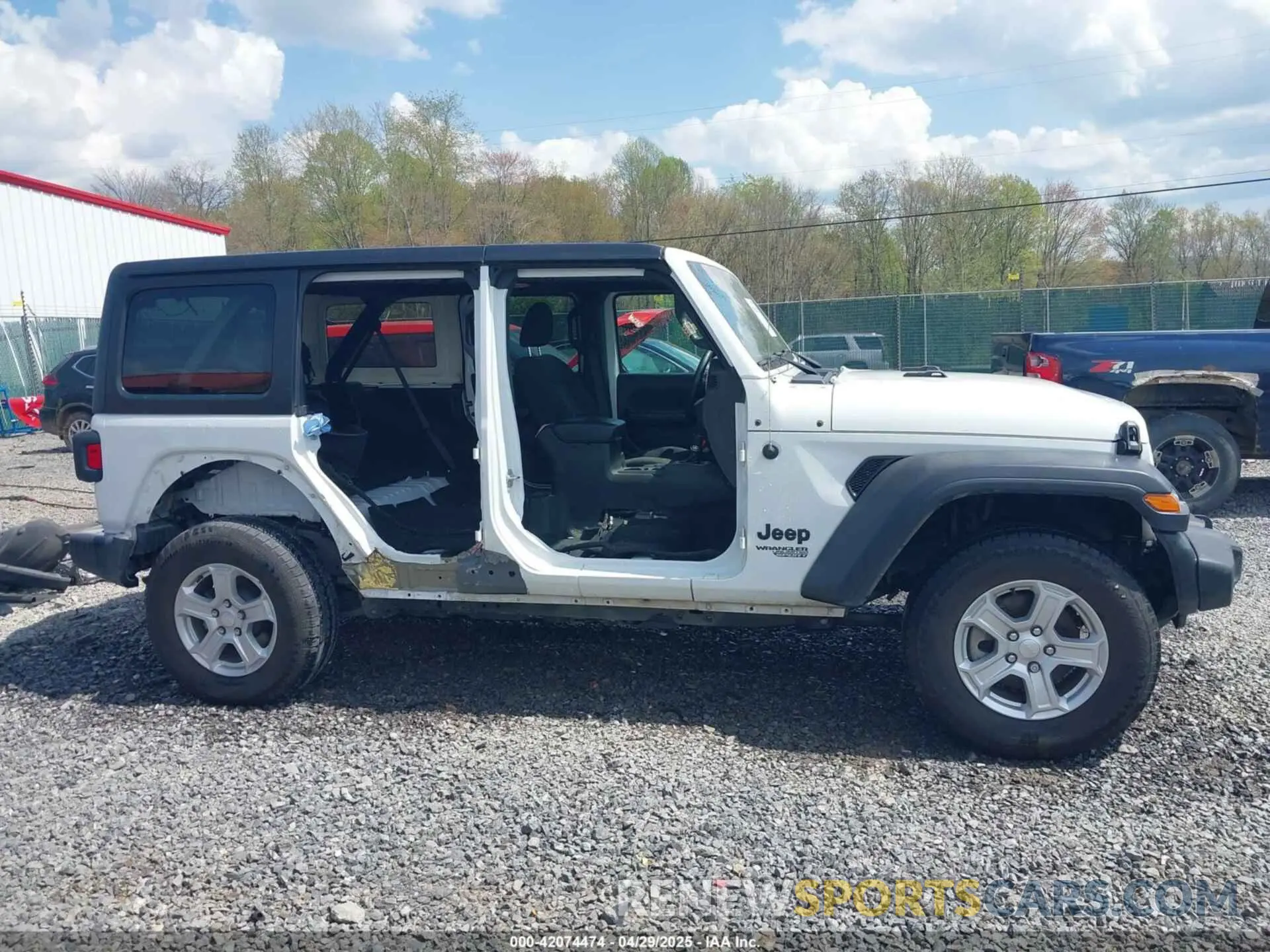 14 Photograph of a damaged car 1C4HJXDN3MW790797 JEEP WRANGLER UNLIMITED 2021