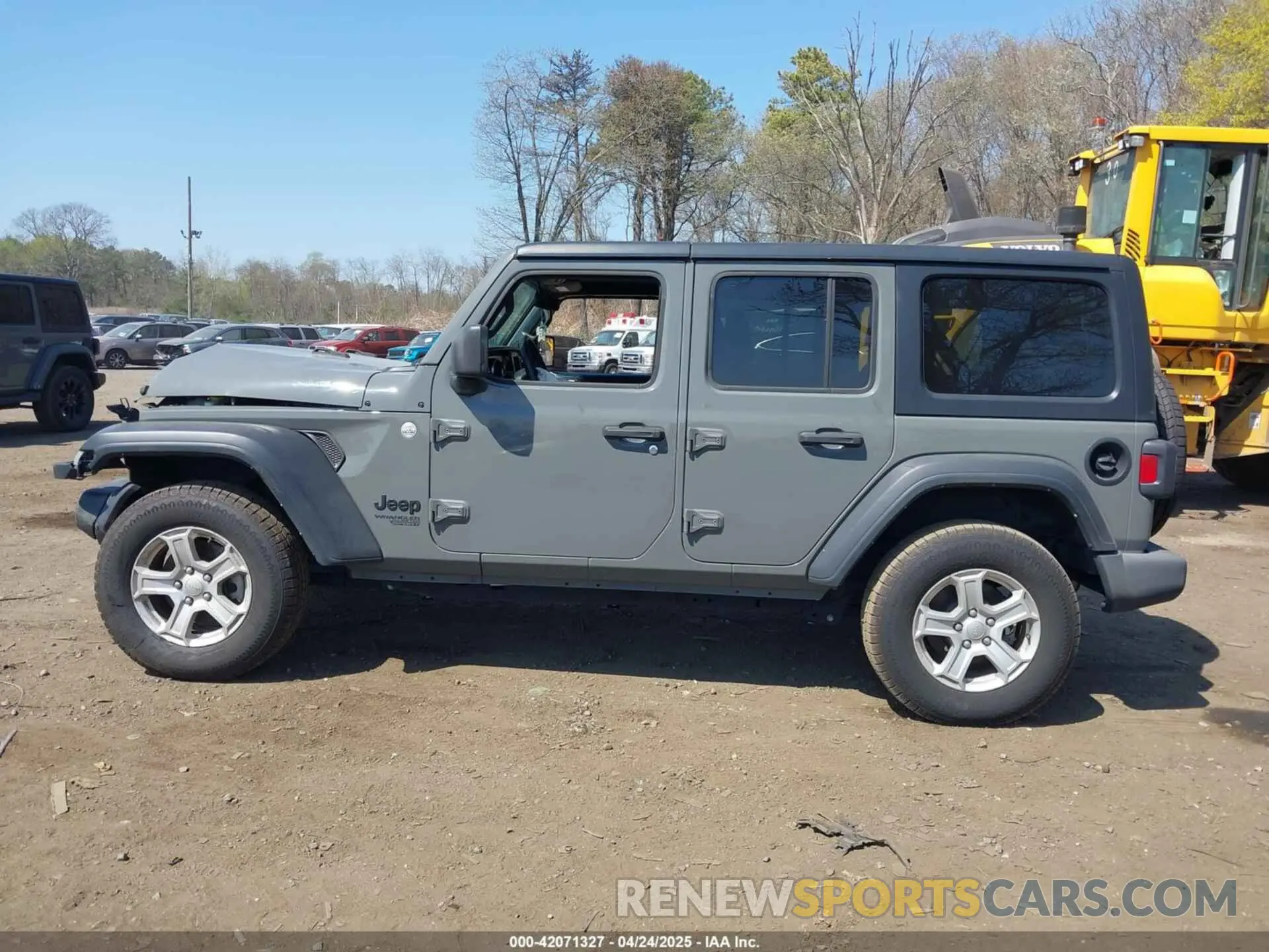 14 Photograph of a damaged car 1C4HJXDN4MW703859 JEEP WRANGLER UNLIMITED 2021