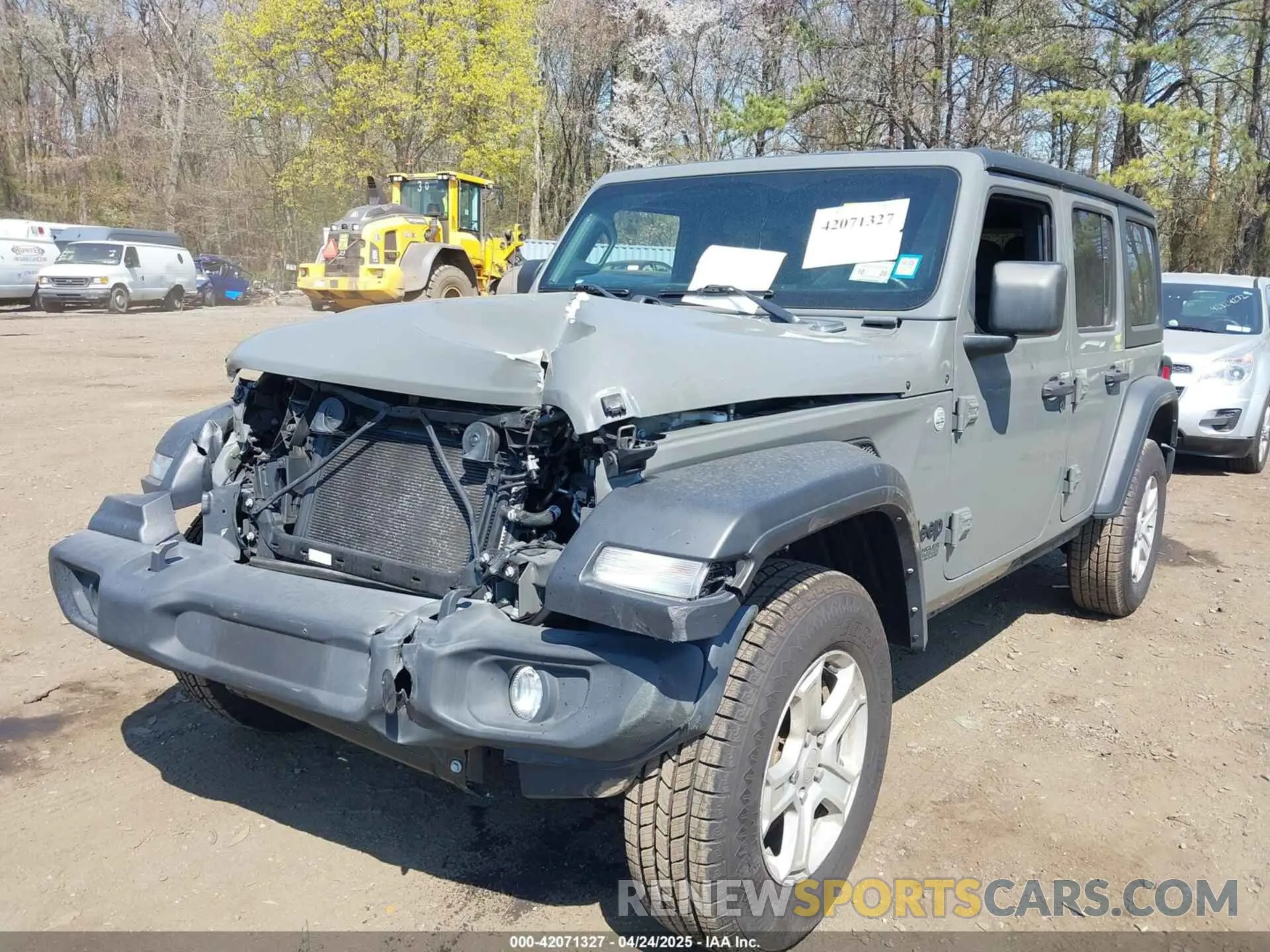 6 Photograph of a damaged car 1C4HJXDN4MW703859 JEEP WRANGLER UNLIMITED 2021