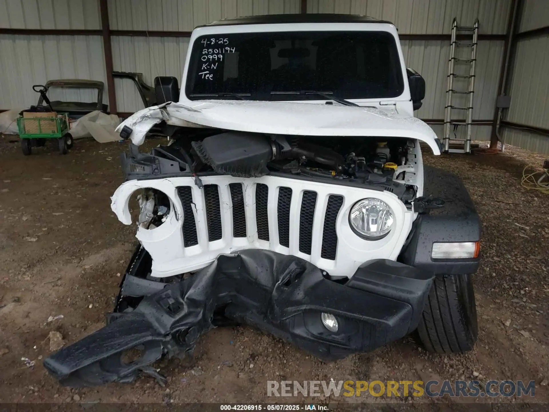 11 Photograph of a damaged car 1C4HJXDN4MW790999 JEEP WRANGLER UNLIMITED 2021