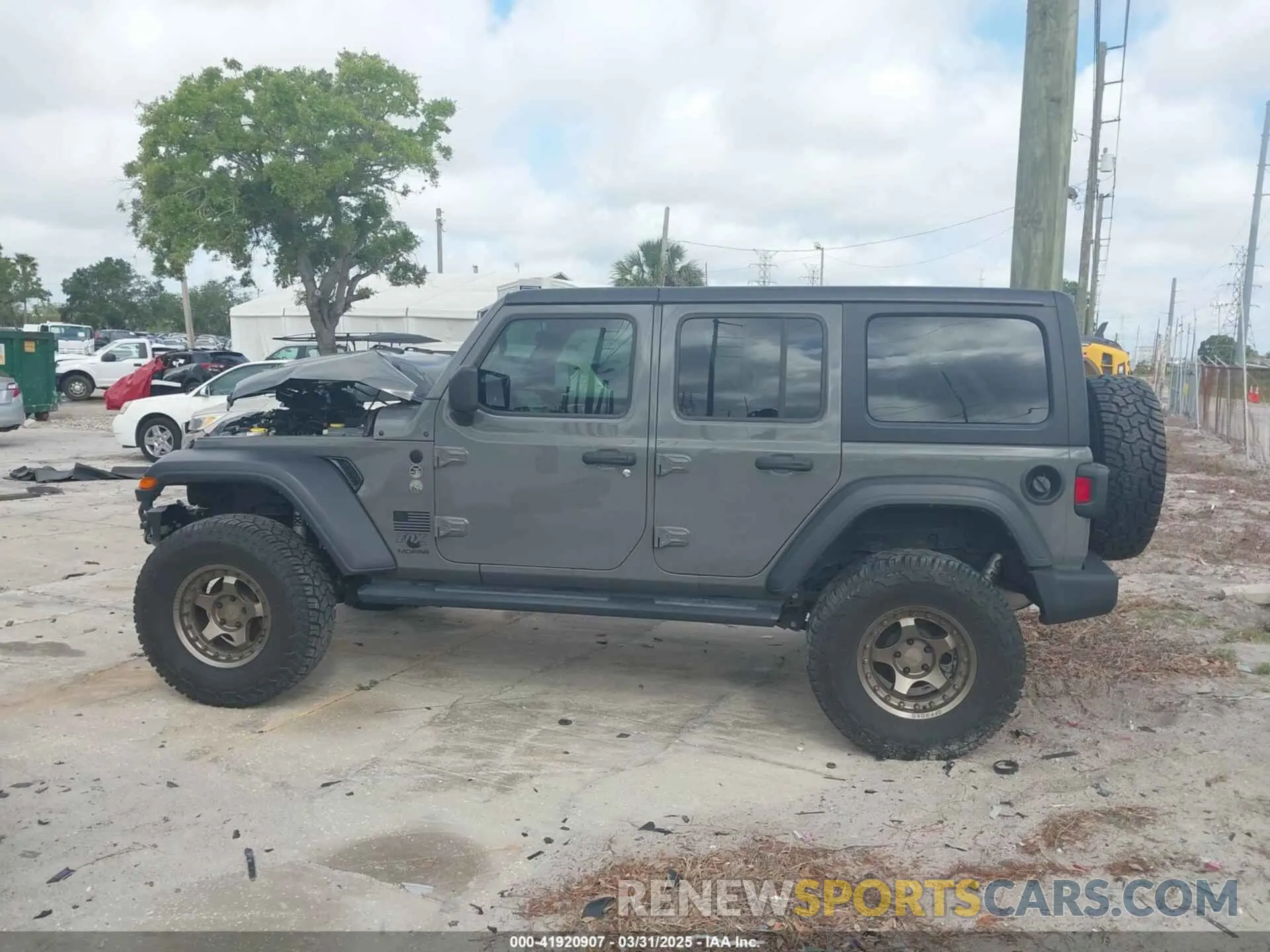 14 Photograph of a damaged car 1C4HJXDN4MW814525 JEEP WRANGLER UNLIMITED 2021
