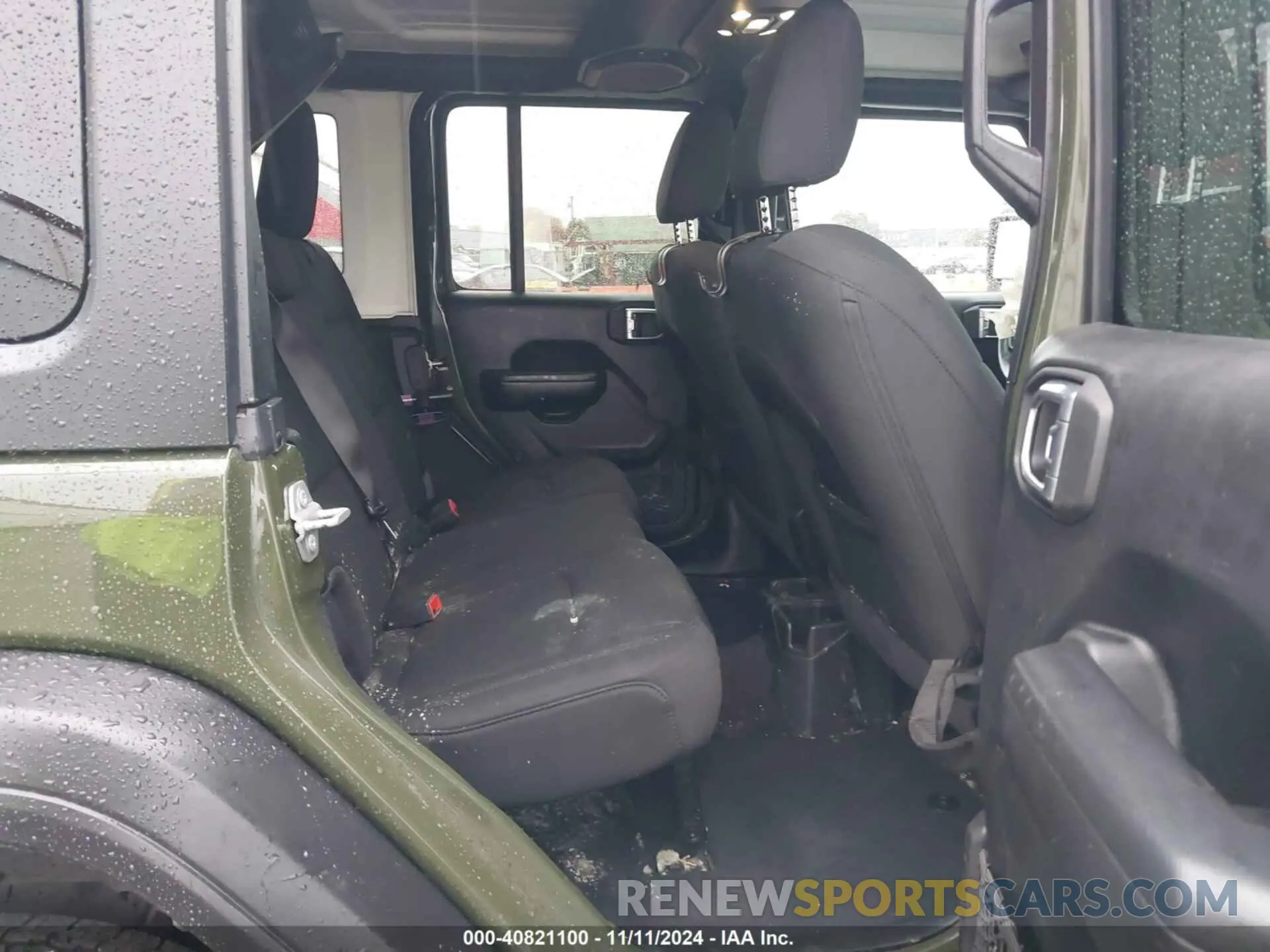 8 Photograph of a damaged car 1C4HJXDN5MW592125 JEEP WRANGLER UNLIMITED 2021