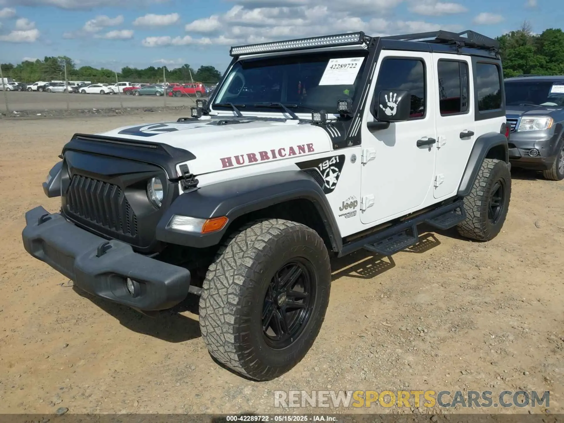 2 Photograph of a damaged car 1C4HJXDN6MW527896 JEEP WRANGLER UNLIMITED 2021