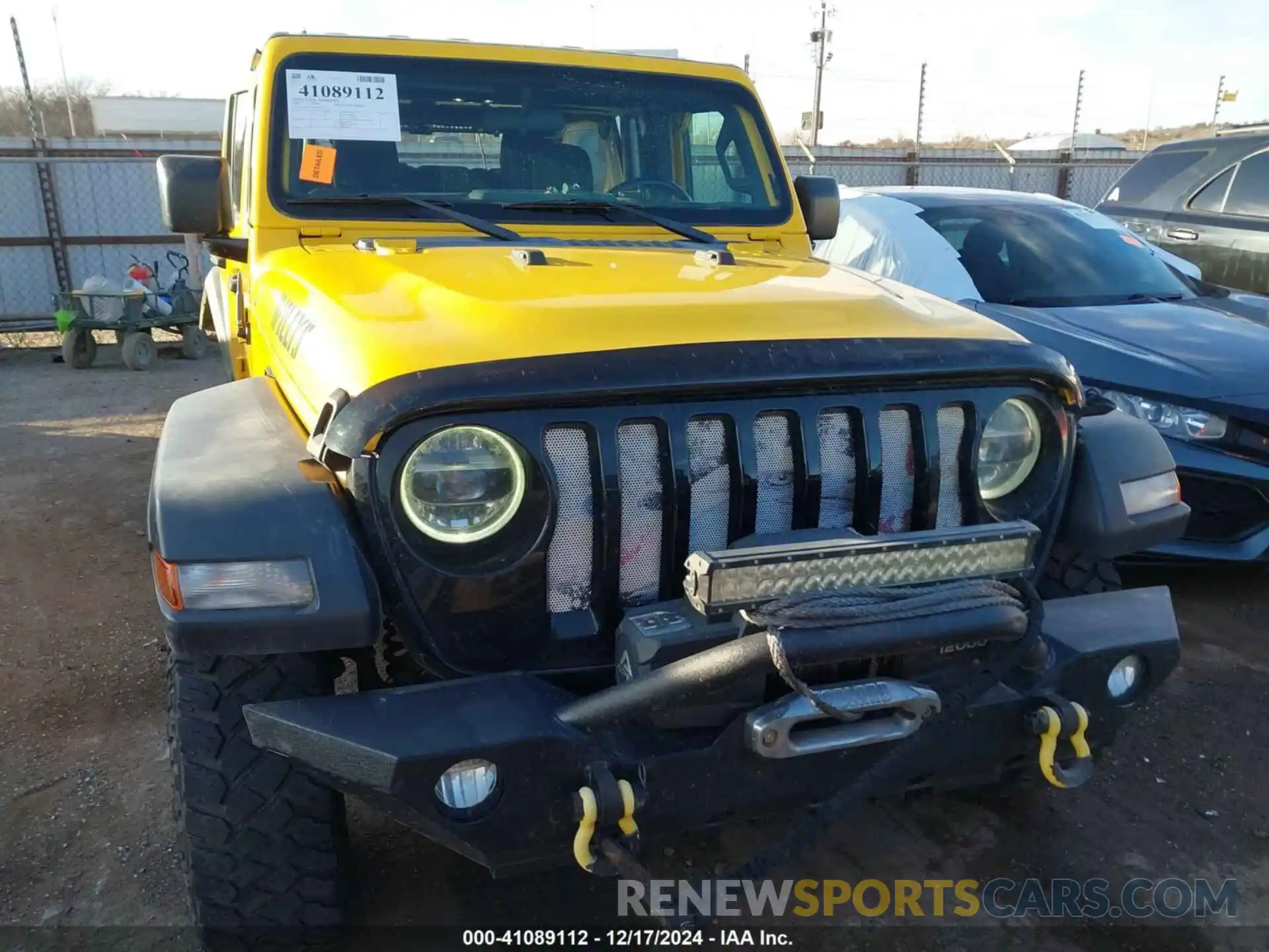 12 Photograph of a damaged car 1C4HJXDN6MW597477 JEEP WRANGLER UNLIMITED 2021