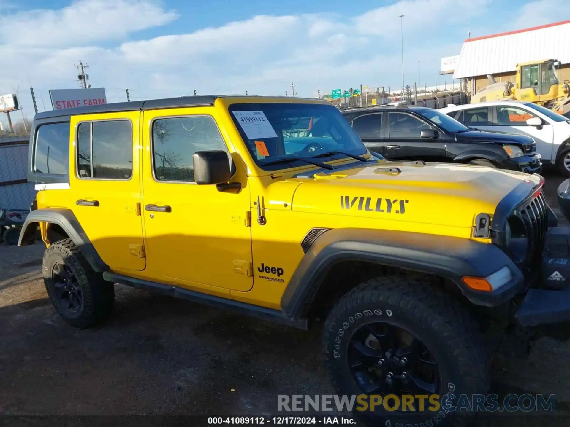 13 Photograph of a damaged car 1C4HJXDN6MW597477 JEEP WRANGLER UNLIMITED 2021