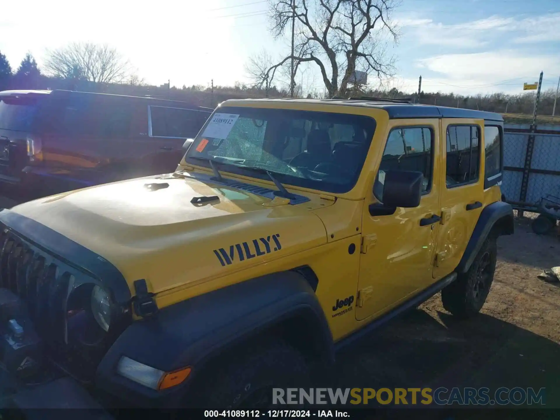 14 Photograph of a damaged car 1C4HJXDN6MW597477 JEEP WRANGLER UNLIMITED 2021