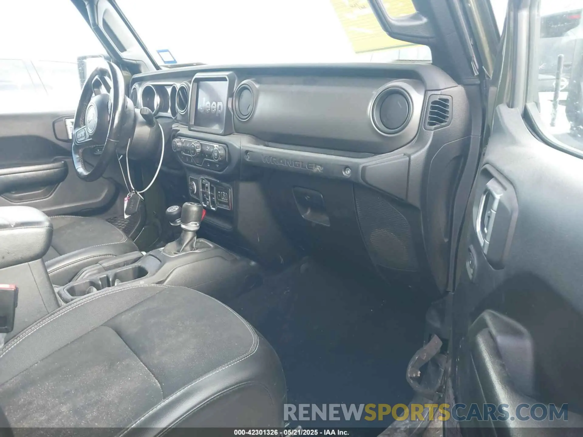 5 Photograph of a damaged car 1C4HJXDN6MW669228 JEEP WRANGLER UNLIMITED 2021