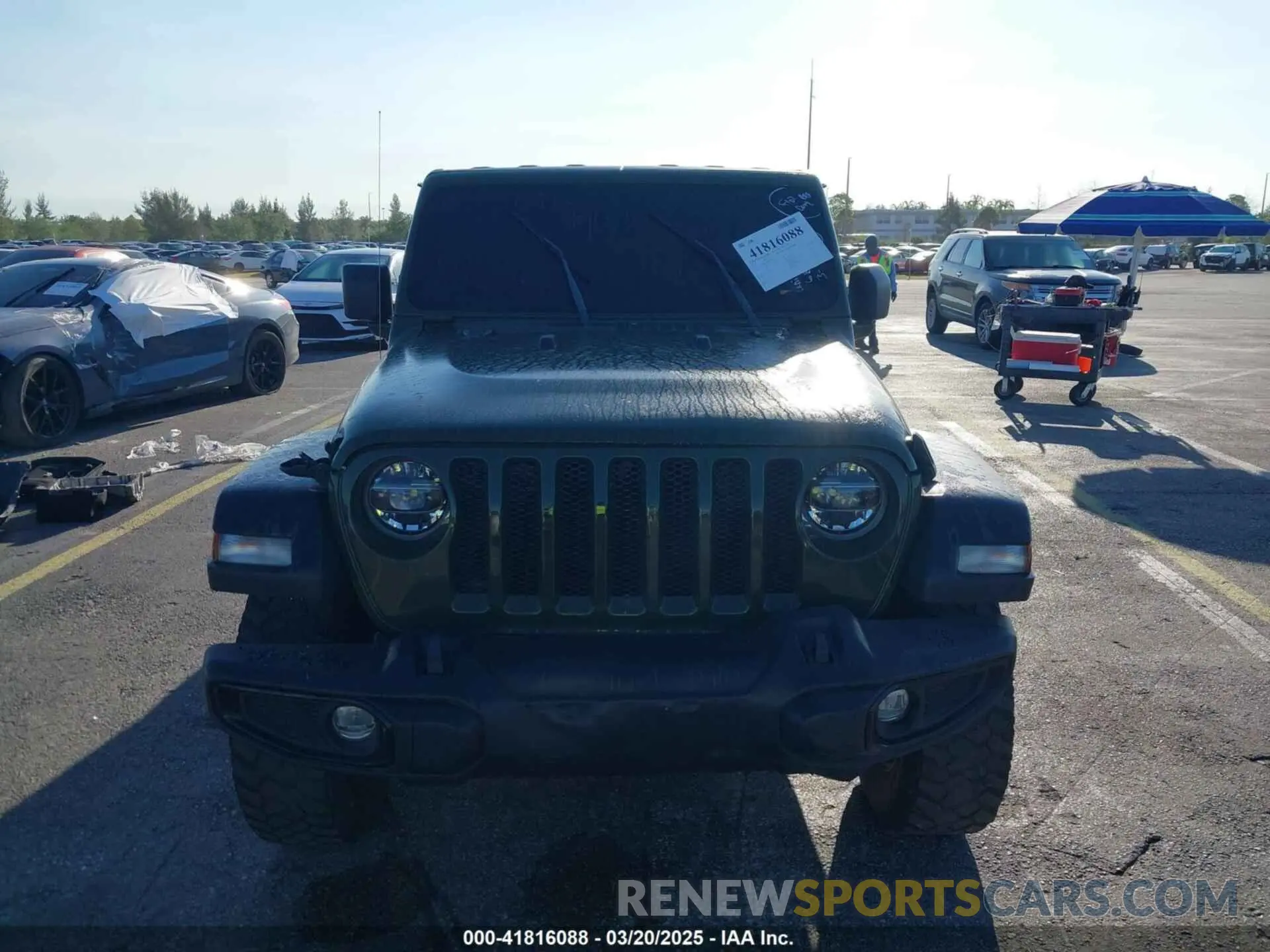 13 Photograph of a damaged car 1C4HJXDN6MW685090 JEEP WRANGLER UNLIMITED 2021
