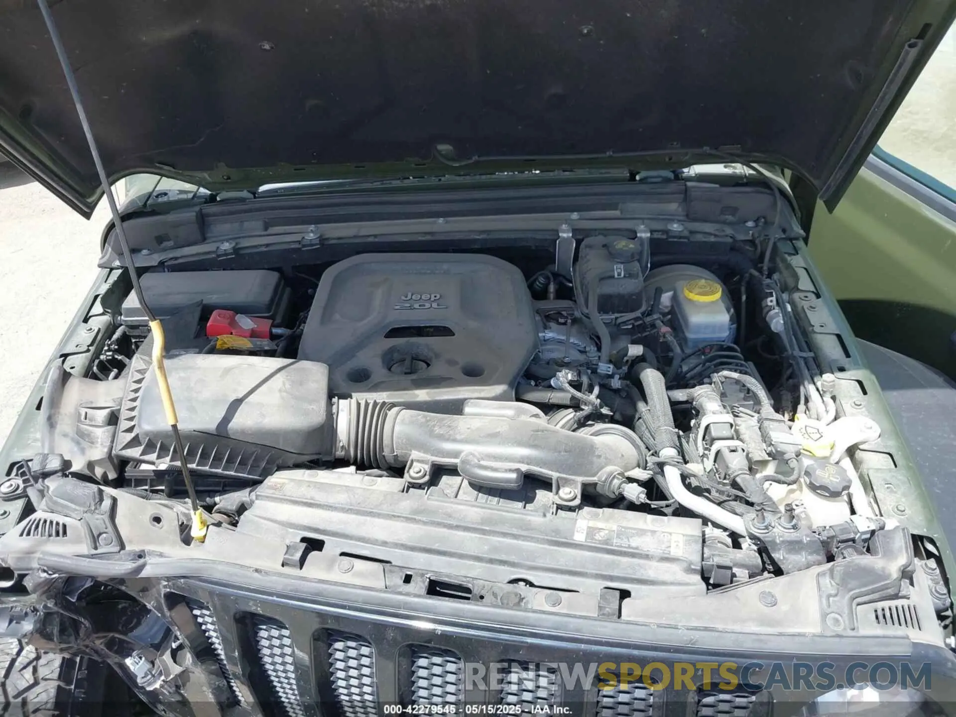 10 Photograph of a damaged car 1C4HJXDN6MW815241 JEEP WRANGLER UNLIMITED 2021