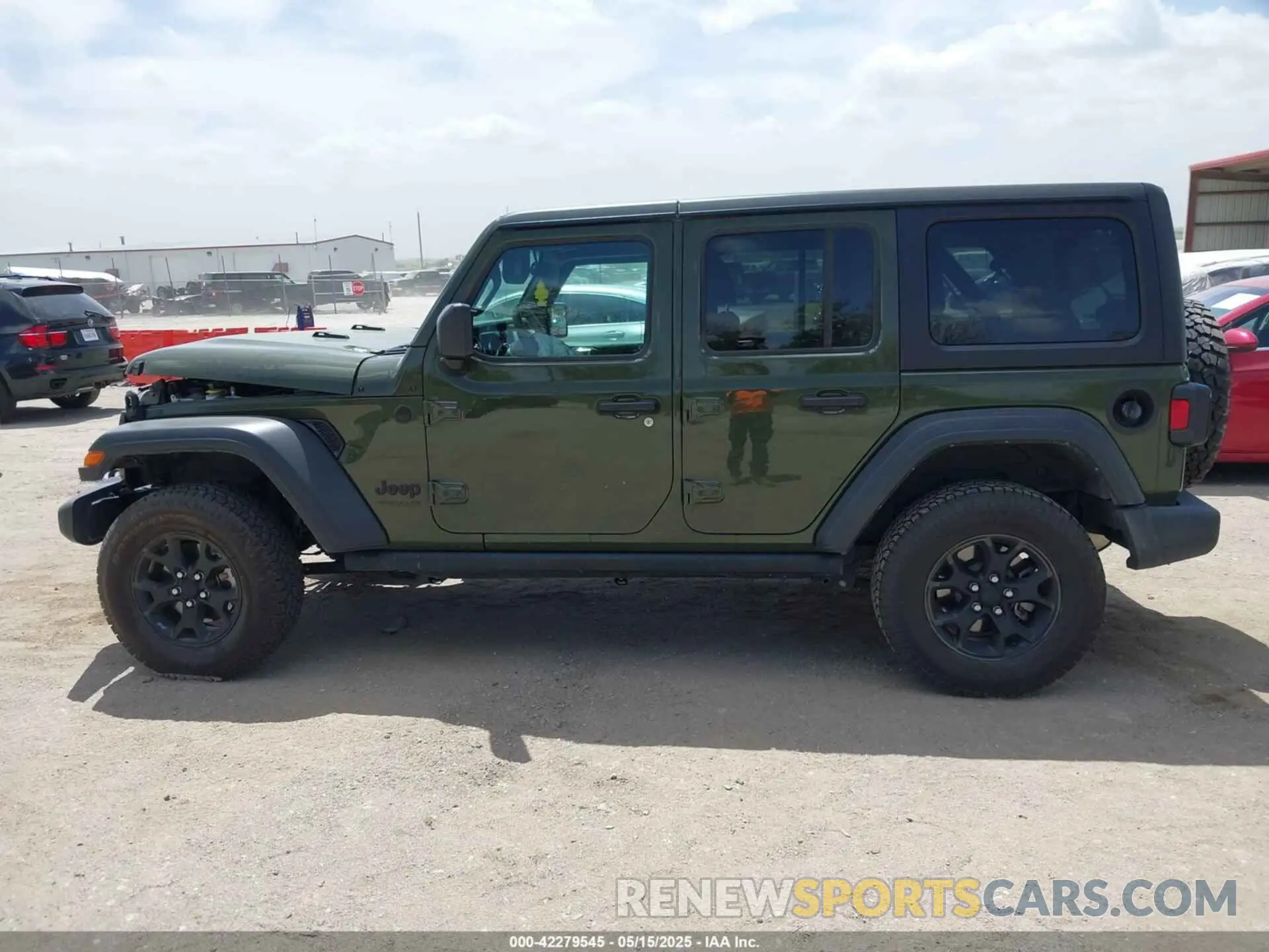 15 Photograph of a damaged car 1C4HJXDN6MW815241 JEEP WRANGLER UNLIMITED 2021