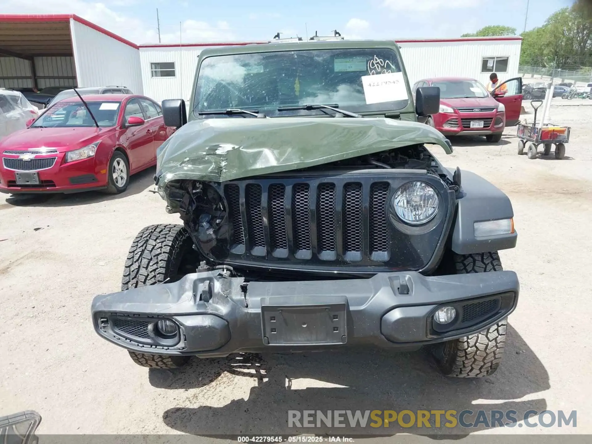 6 Photograph of a damaged car 1C4HJXDN6MW815241 JEEP WRANGLER UNLIMITED 2021