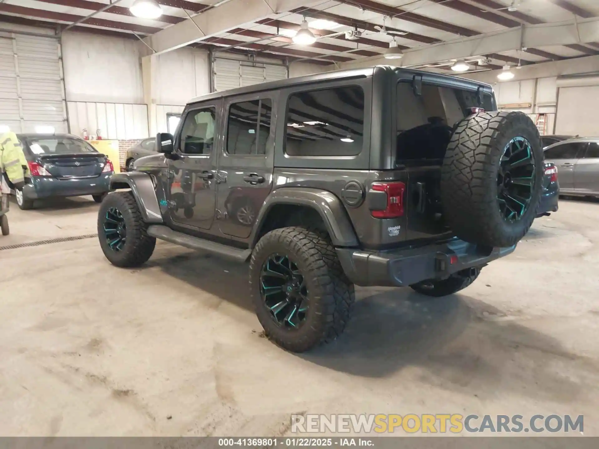 3 Photograph of a damaged car 1C4HJXDN7MW581515 JEEP WRANGLER UNLIMITED 2021