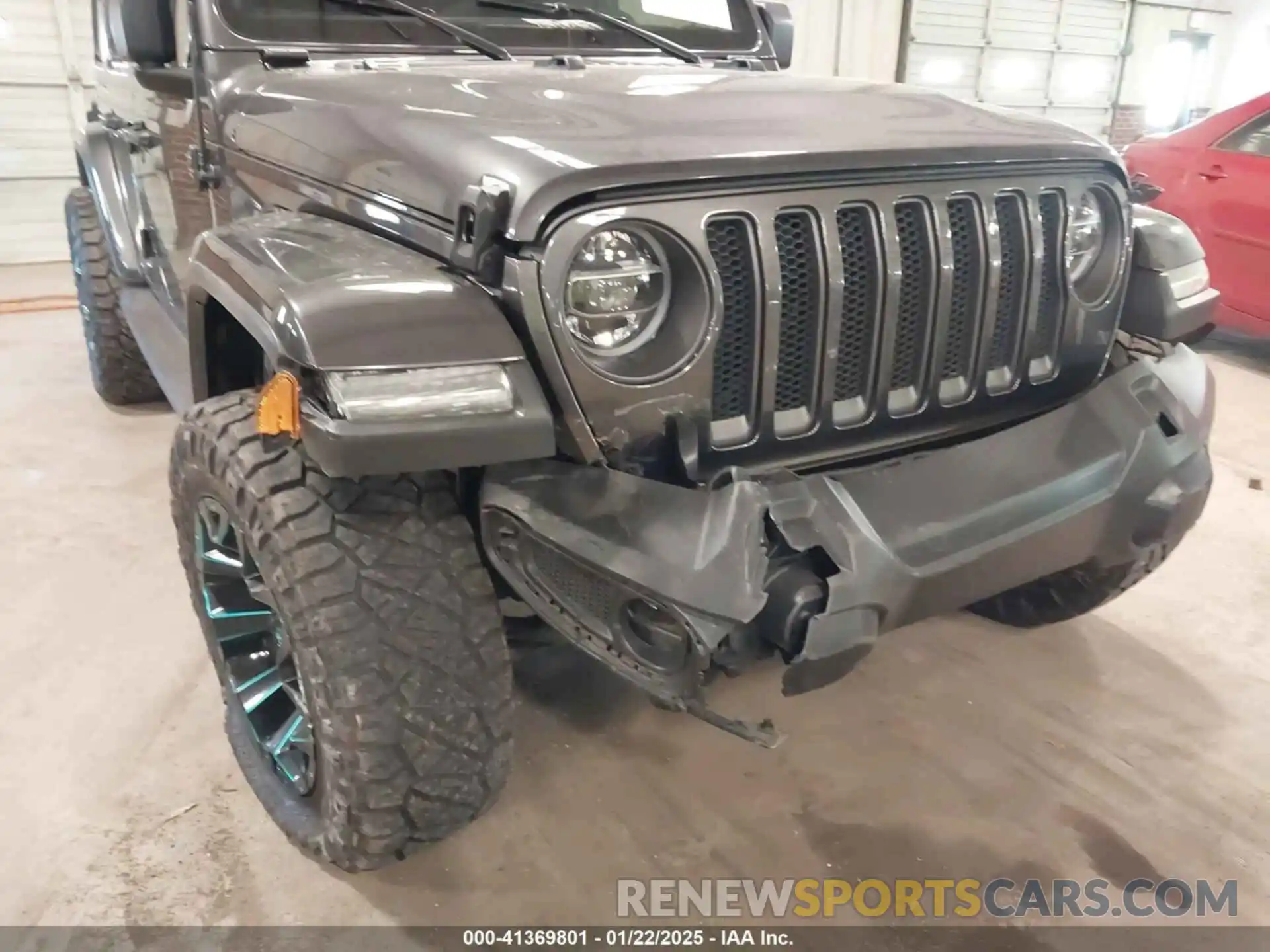 6 Photograph of a damaged car 1C4HJXDN7MW581515 JEEP WRANGLER UNLIMITED 2021