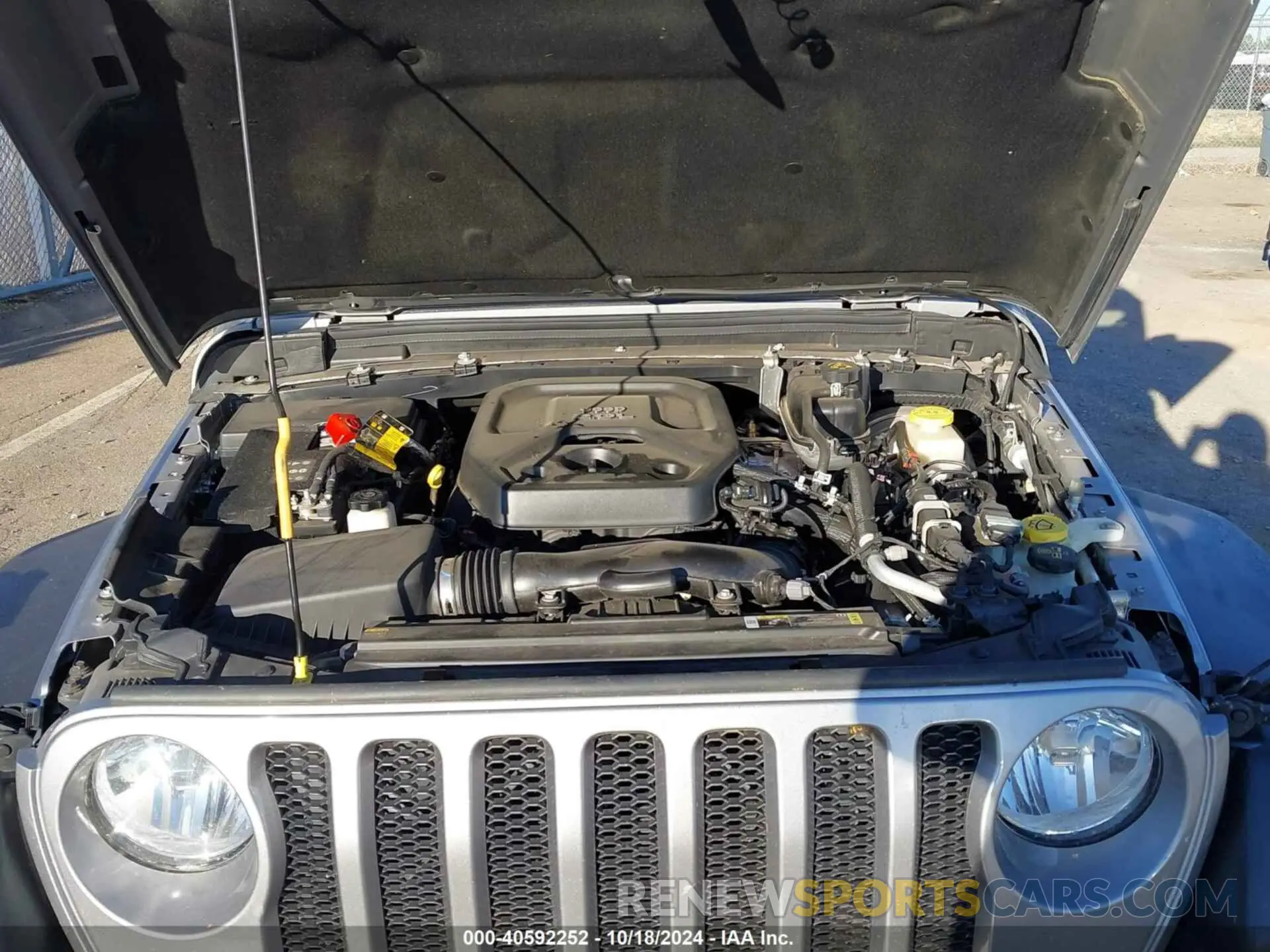 10 Photograph of a damaged car 1C4HJXDN7MW592756 JEEP WRANGLER UNLIMITED 2021