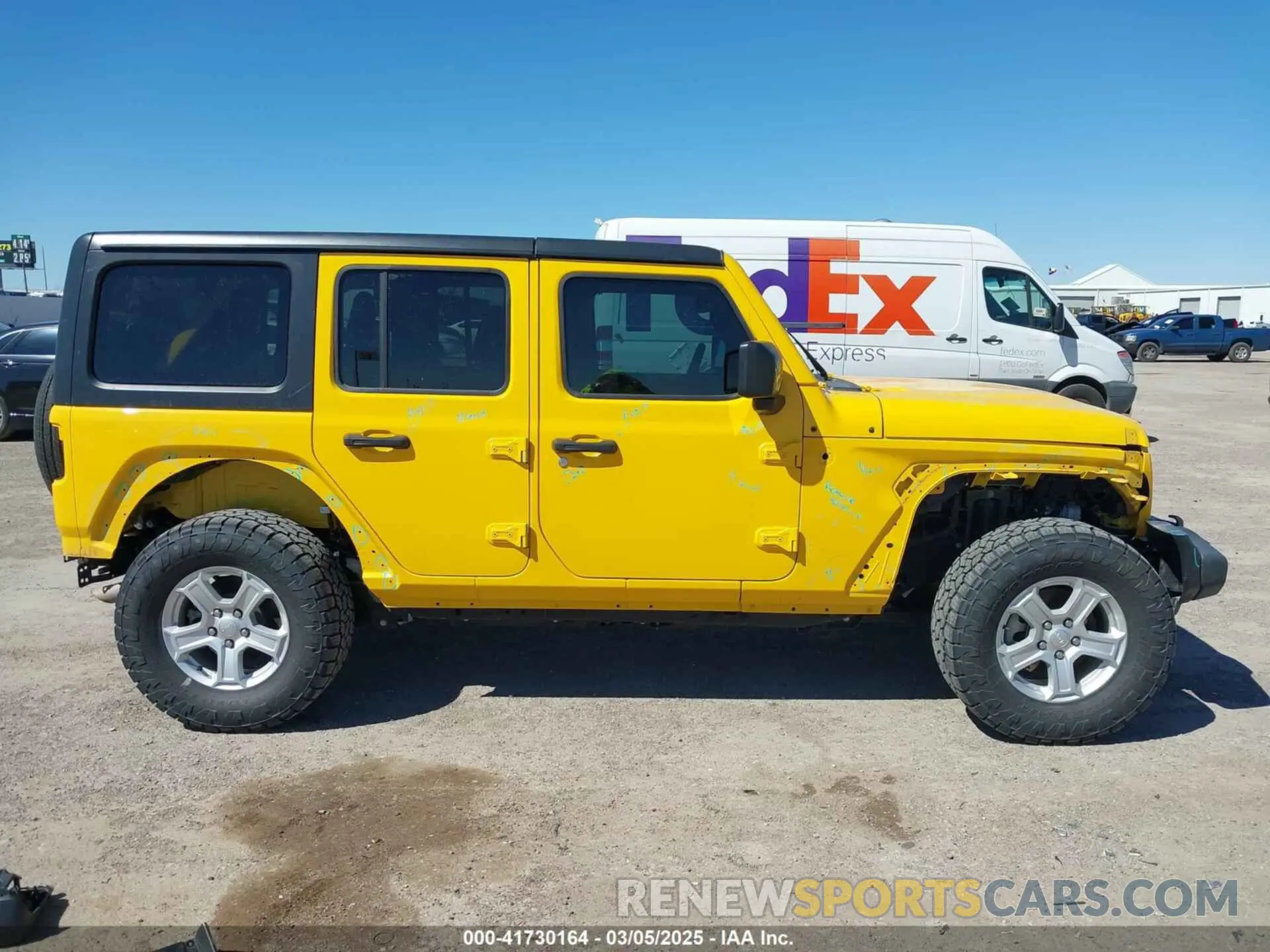 14 Photograph of a damaged car 1C4HJXDN8MW511747 JEEP WRANGLER UNLIMITED 2021