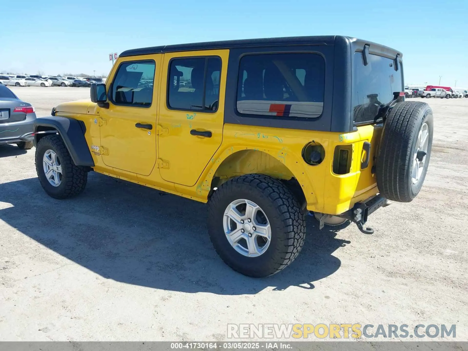 3 Photograph of a damaged car 1C4HJXDN8MW511747 JEEP WRANGLER UNLIMITED 2021