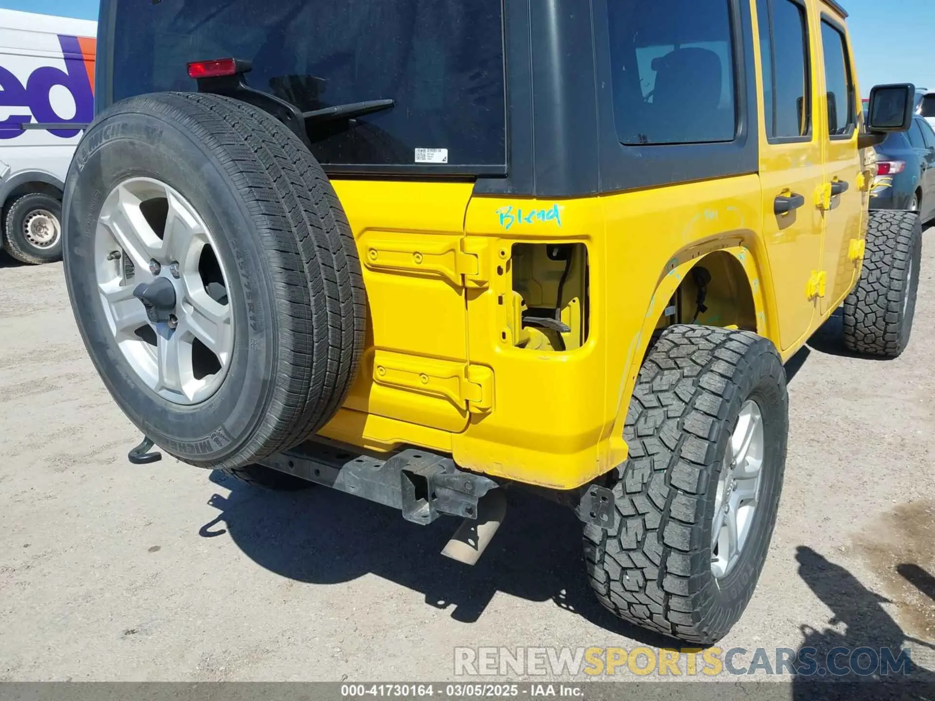6 Photograph of a damaged car 1C4HJXDN8MW511747 JEEP WRANGLER UNLIMITED 2021