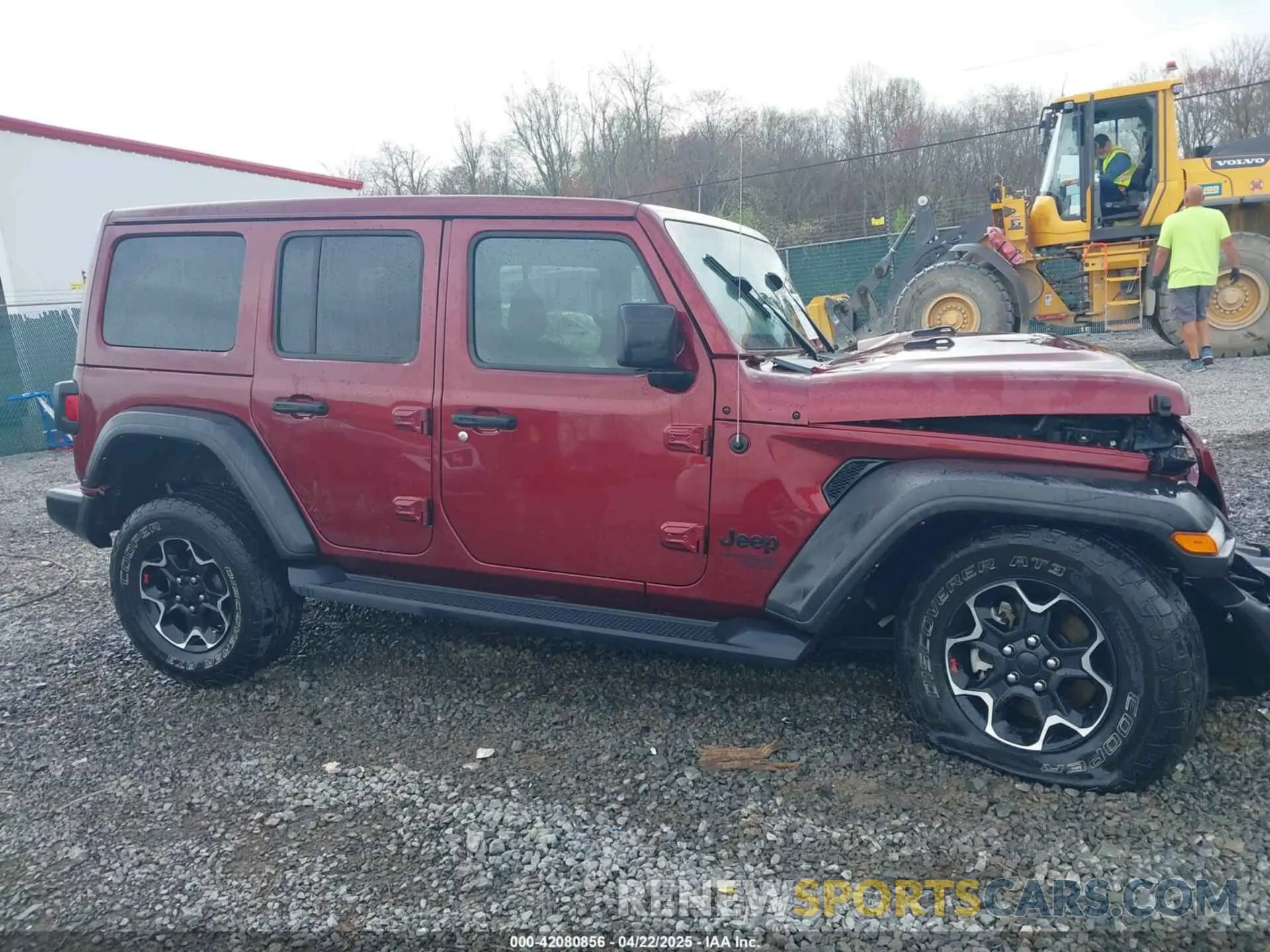 14 Photograph of a damaged car 1C4HJXDN8MW714976 JEEP WRANGLER UNLIMITED 2021