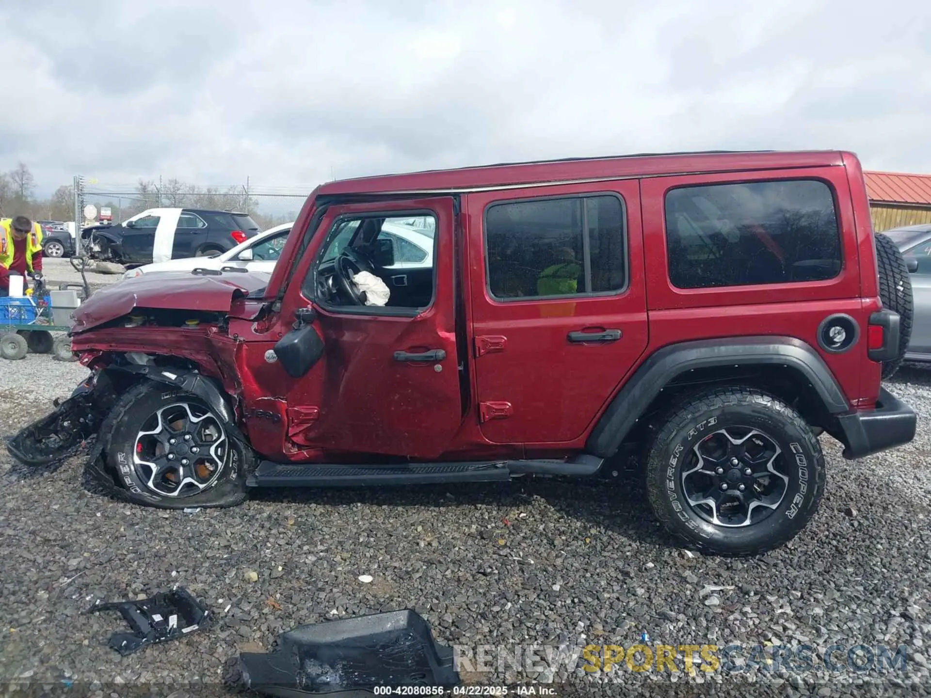 15 Photograph of a damaged car 1C4HJXDN8MW714976 JEEP WRANGLER UNLIMITED 2021