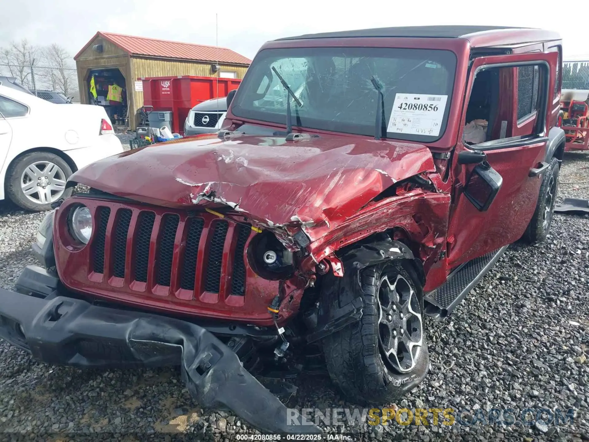 6 Photograph of a damaged car 1C4HJXDN8MW714976 JEEP WRANGLER UNLIMITED 2021
