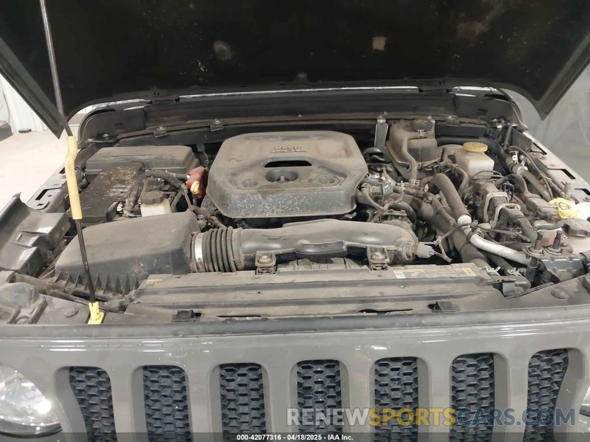 10 Photograph of a damaged car 1C4HJXDNXMW549111 JEEP WRANGLER UNLIMITED 2021