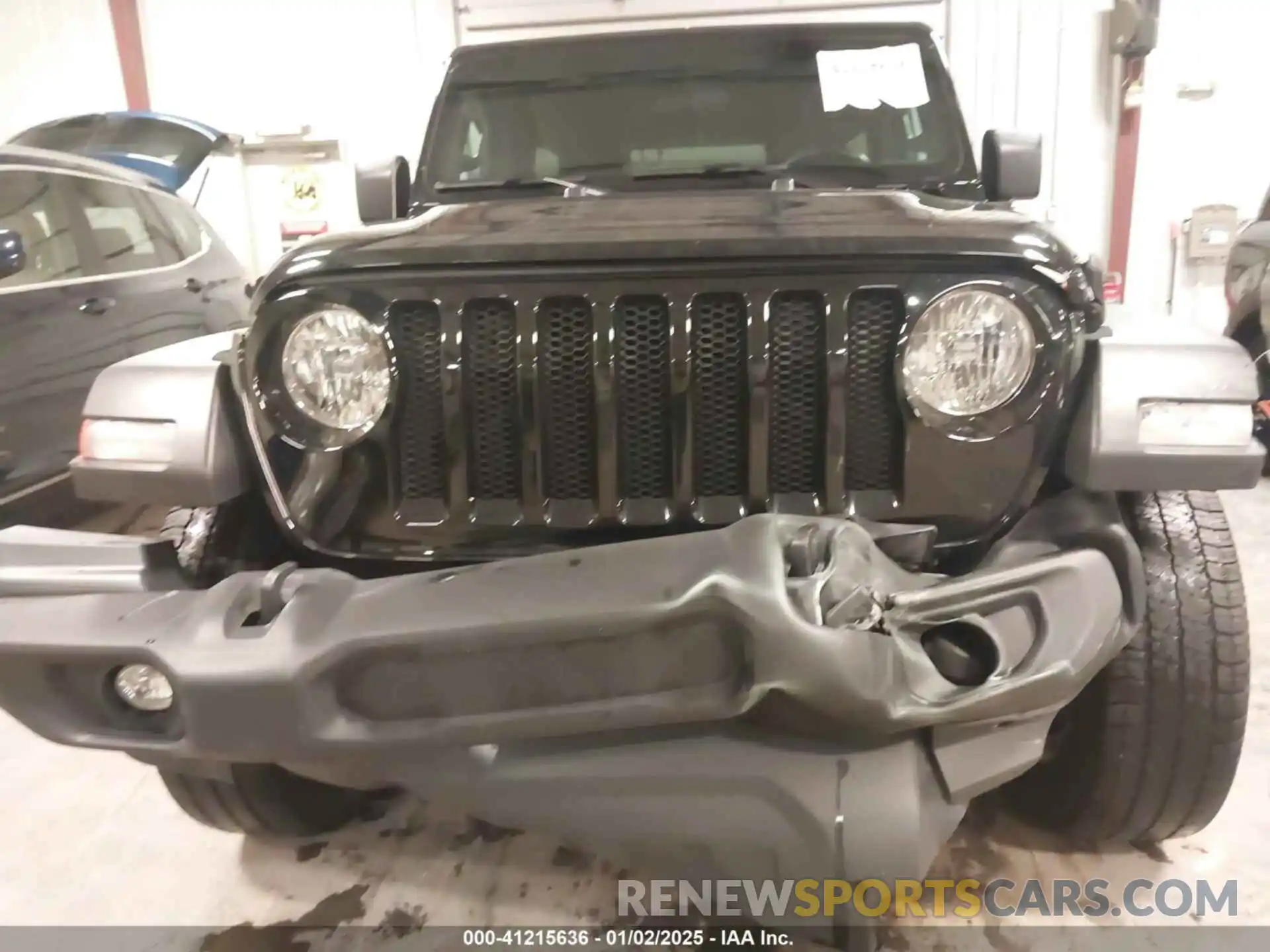 6 Photograph of a damaged car 1C4HJXDNXMW581587 JEEP WRANGLER UNLIMITED 2021