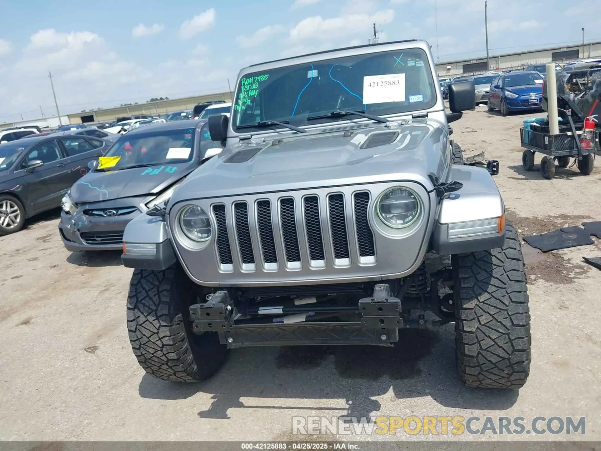 12 Photograph of a damaged car 1C4HJXEG3MW511185 JEEP WRANGLER UNLIMITED 2021