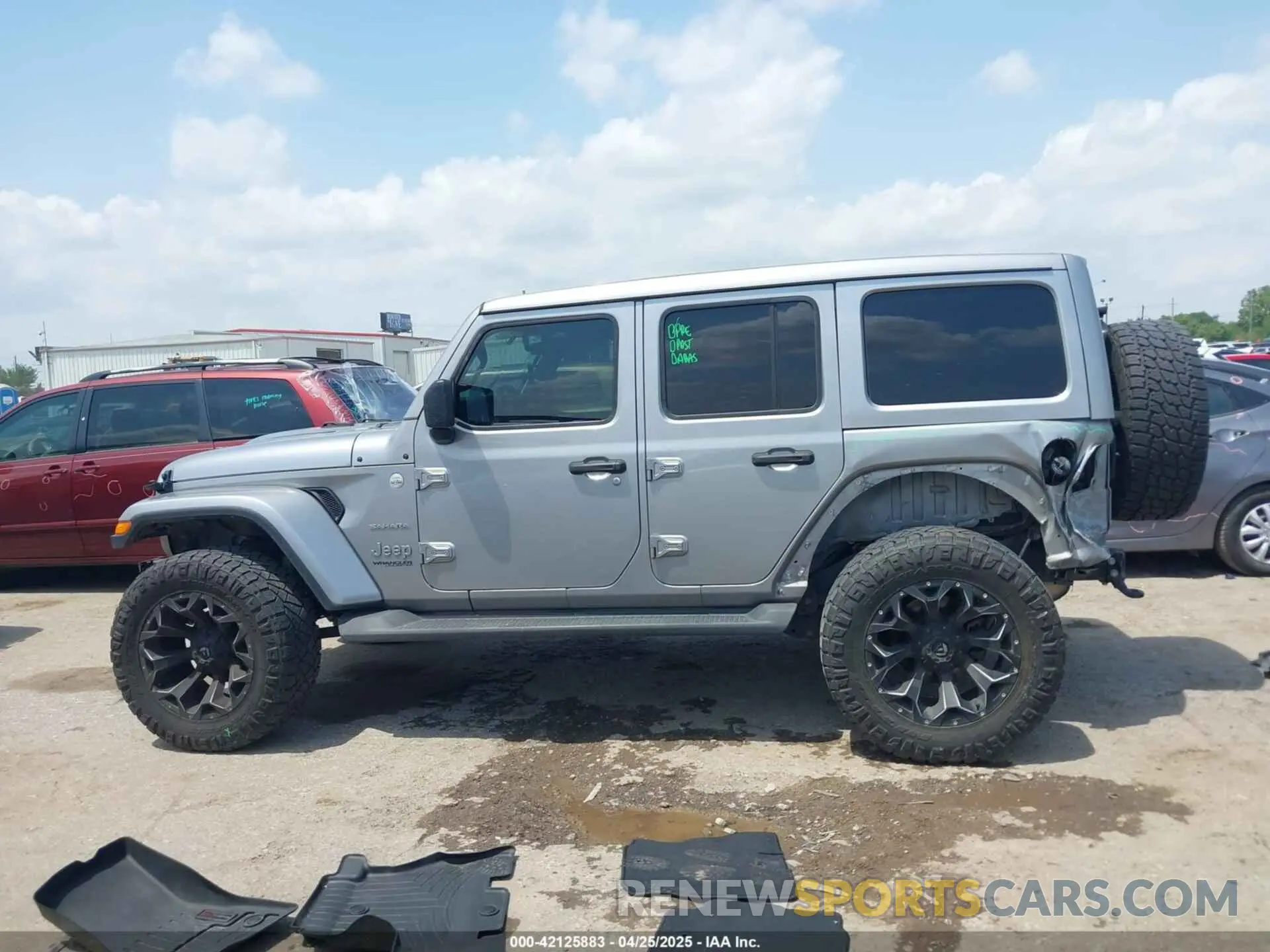 14 Photograph of a damaged car 1C4HJXEG3MW511185 JEEP WRANGLER UNLIMITED 2021
