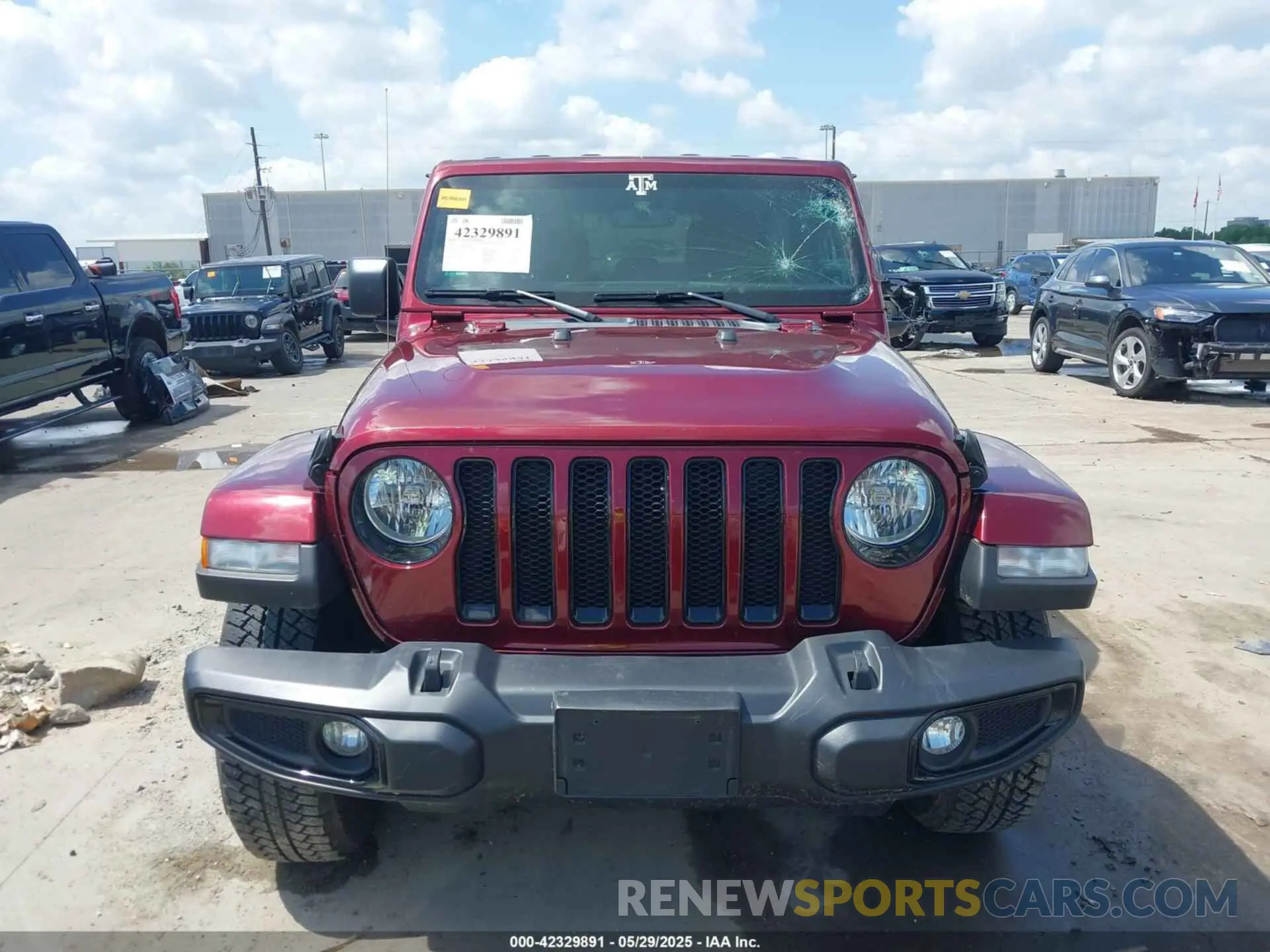12 Photograph of a damaged car 1C4HJXEG5MW649214 JEEP WRANGLER UNLIMITED 2021