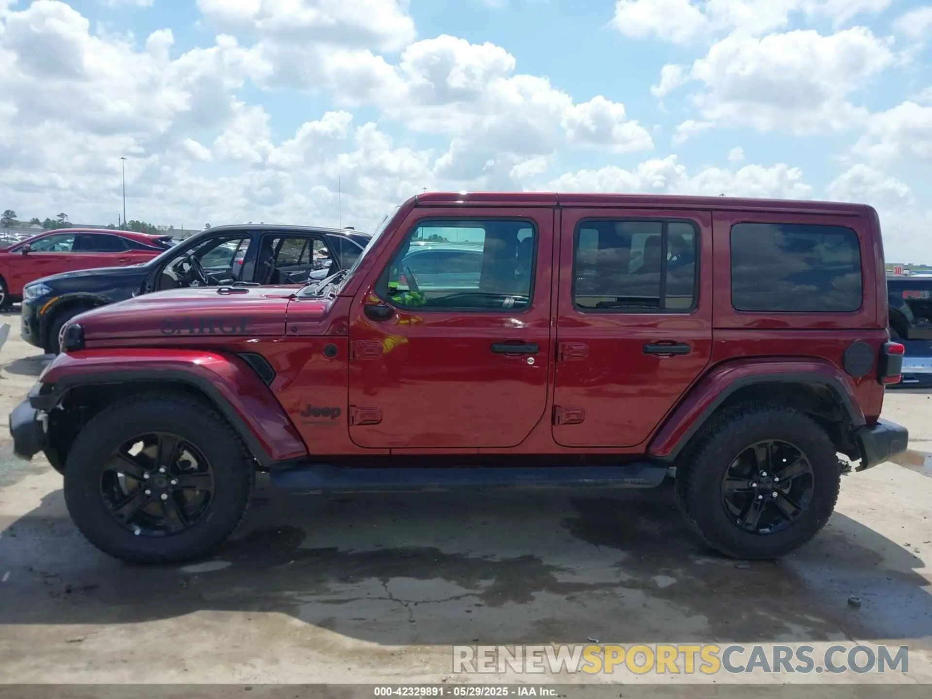 14 Photograph of a damaged car 1C4HJXEG5MW649214 JEEP WRANGLER UNLIMITED 2021