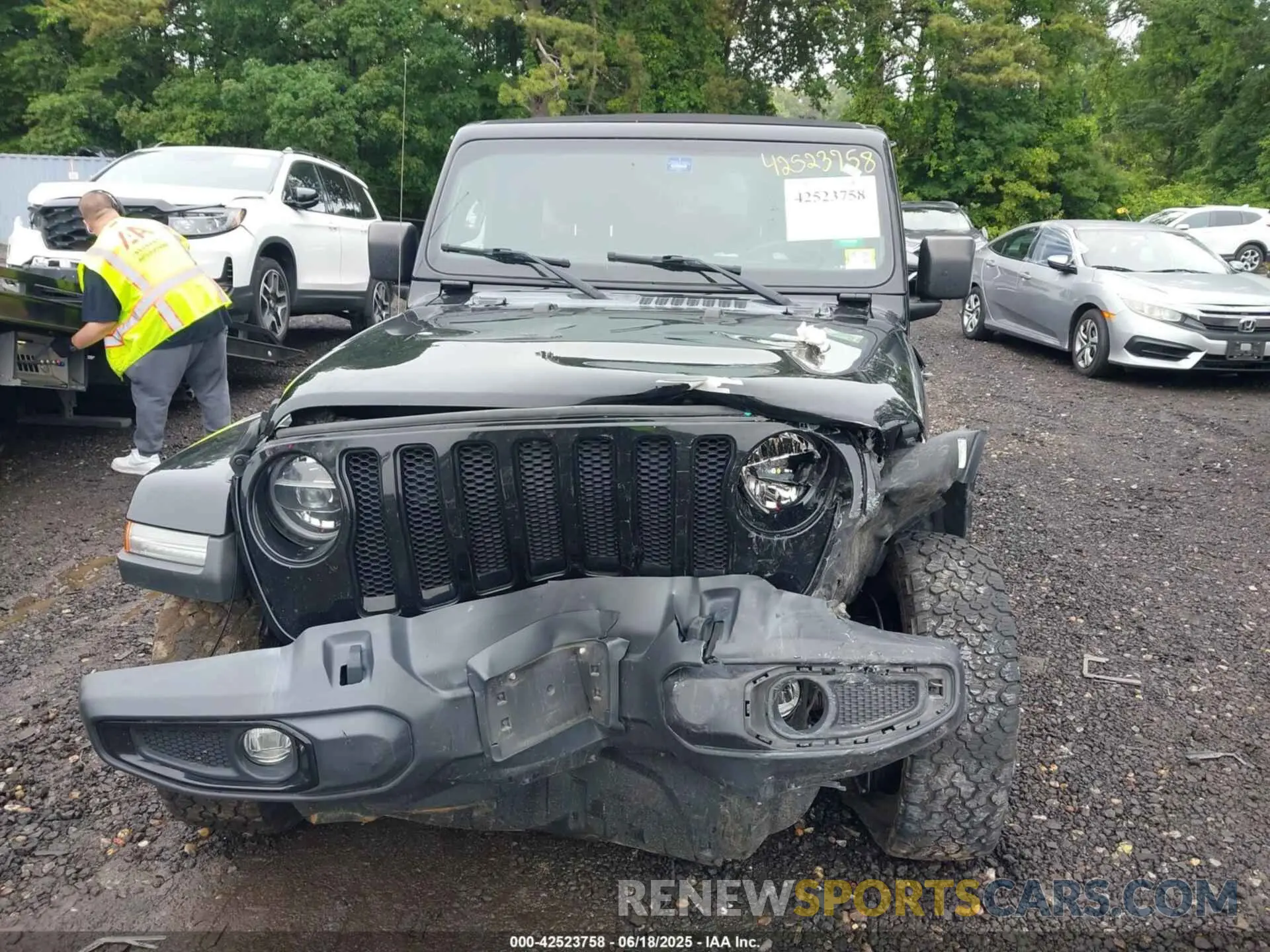 12 Photograph of a damaged car 1C4HJXEG9MW649278 JEEP WRANGLER UNLIMITED 2021